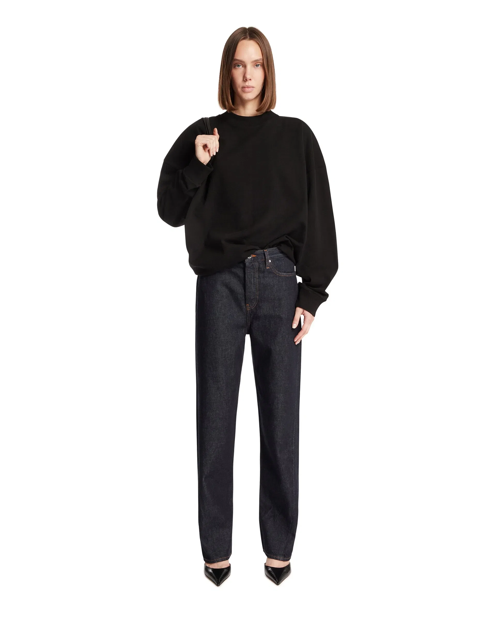 TOTEME Jeans A Gamba Dritta Blu