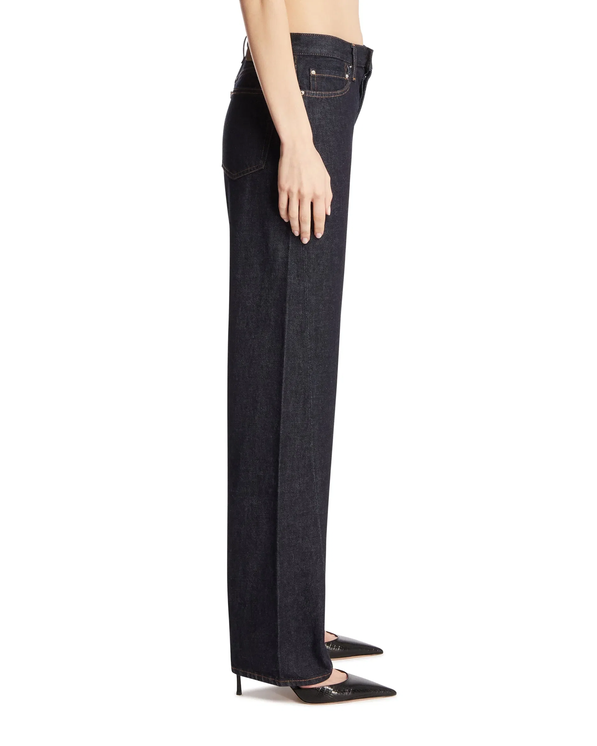 TOTEME Jeans A Gamba Dritta Blu