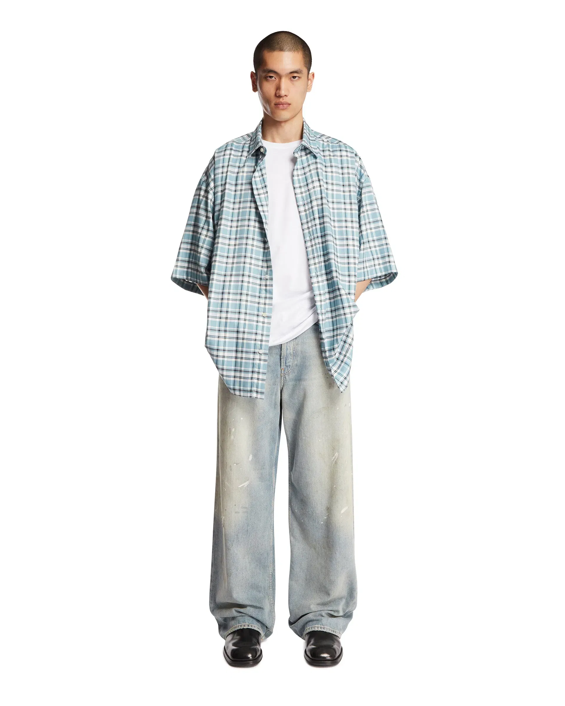 Acne Studios Jeans 1981 Loose Fit Blu