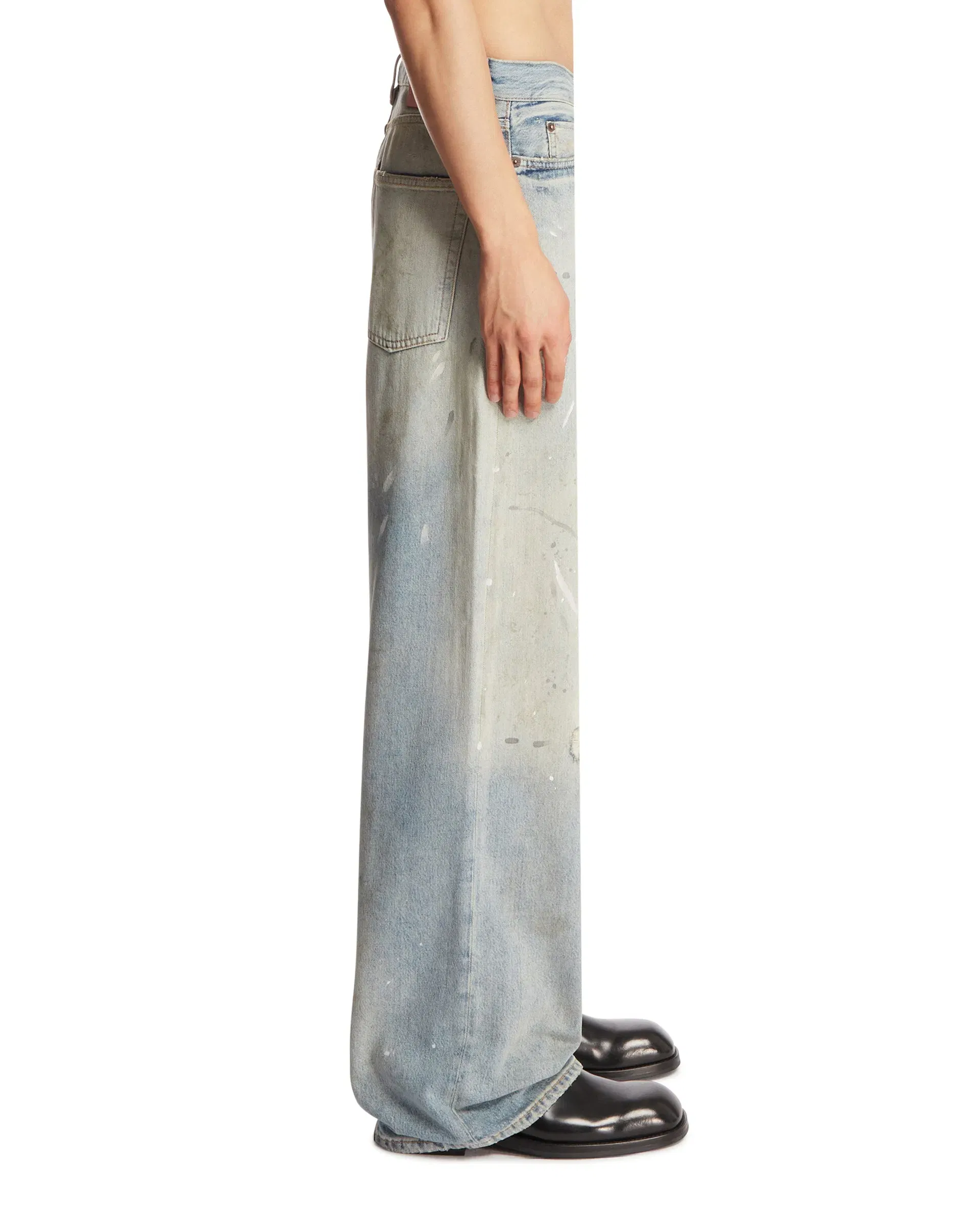 Acne Studios Jeans 1981 Loose Fit Blu