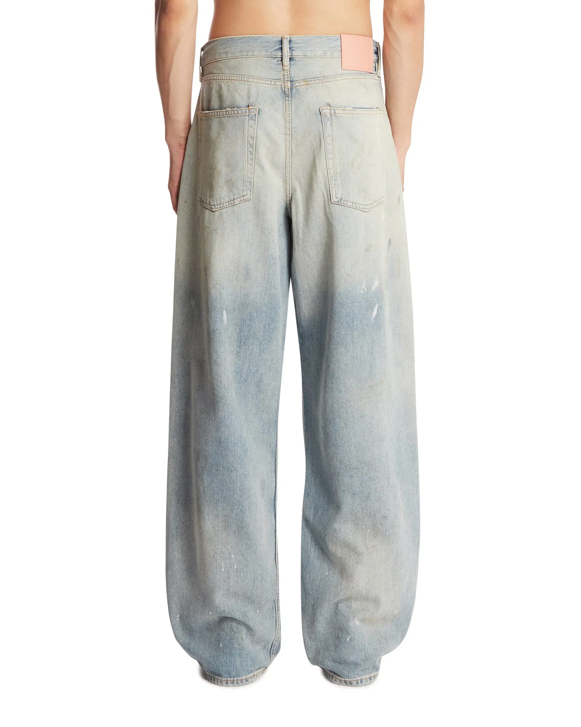 Acne Studios Jeans 1981 Loose Fit Blu