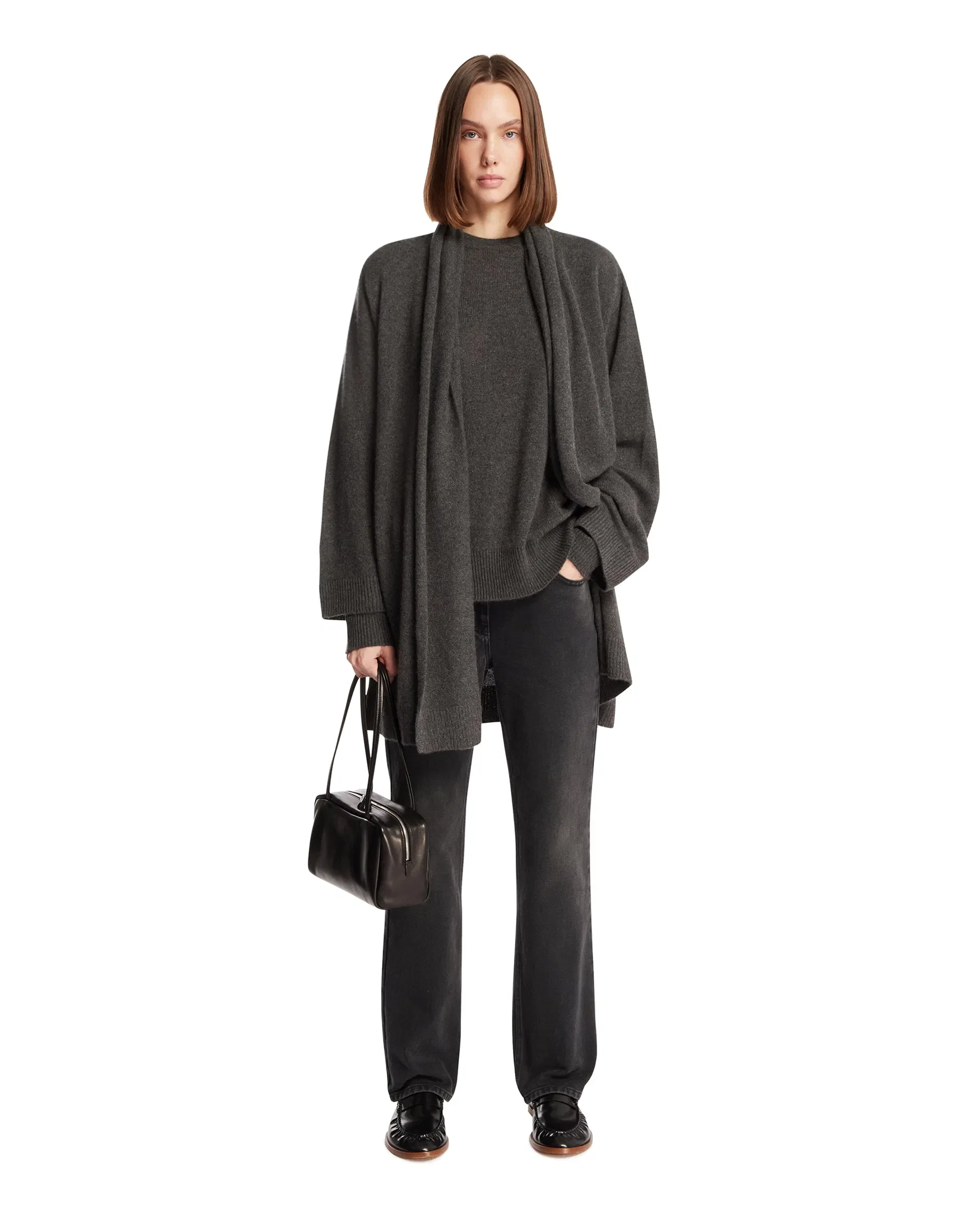 The Row Cardigan Ovaan Grigio