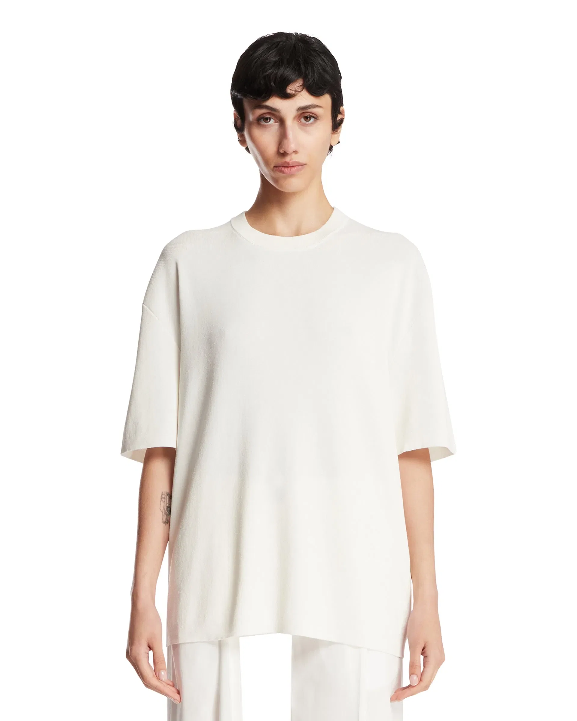 ARMARIUM T-Shirt In Cotone Bianca