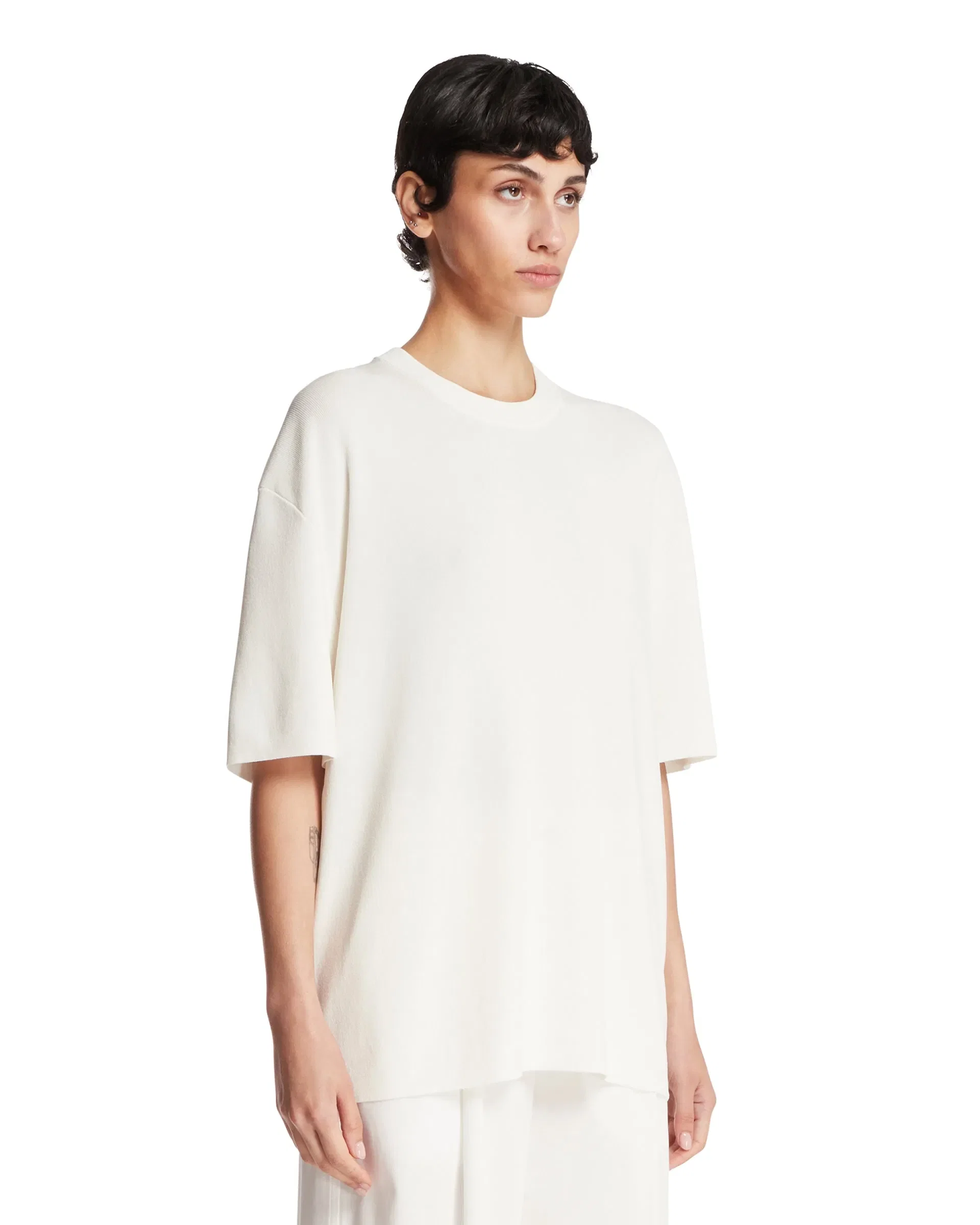 ARMARIUM T-Shirt In Cotone Bianca