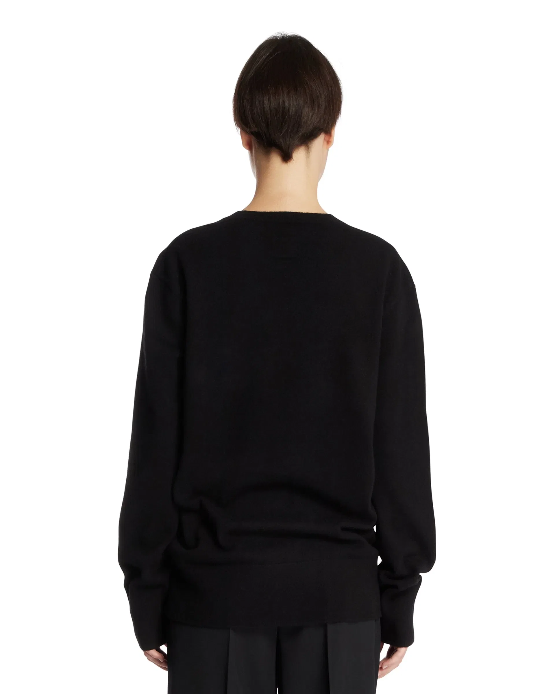 TOTEME Pullover Con Scollo A V Nero