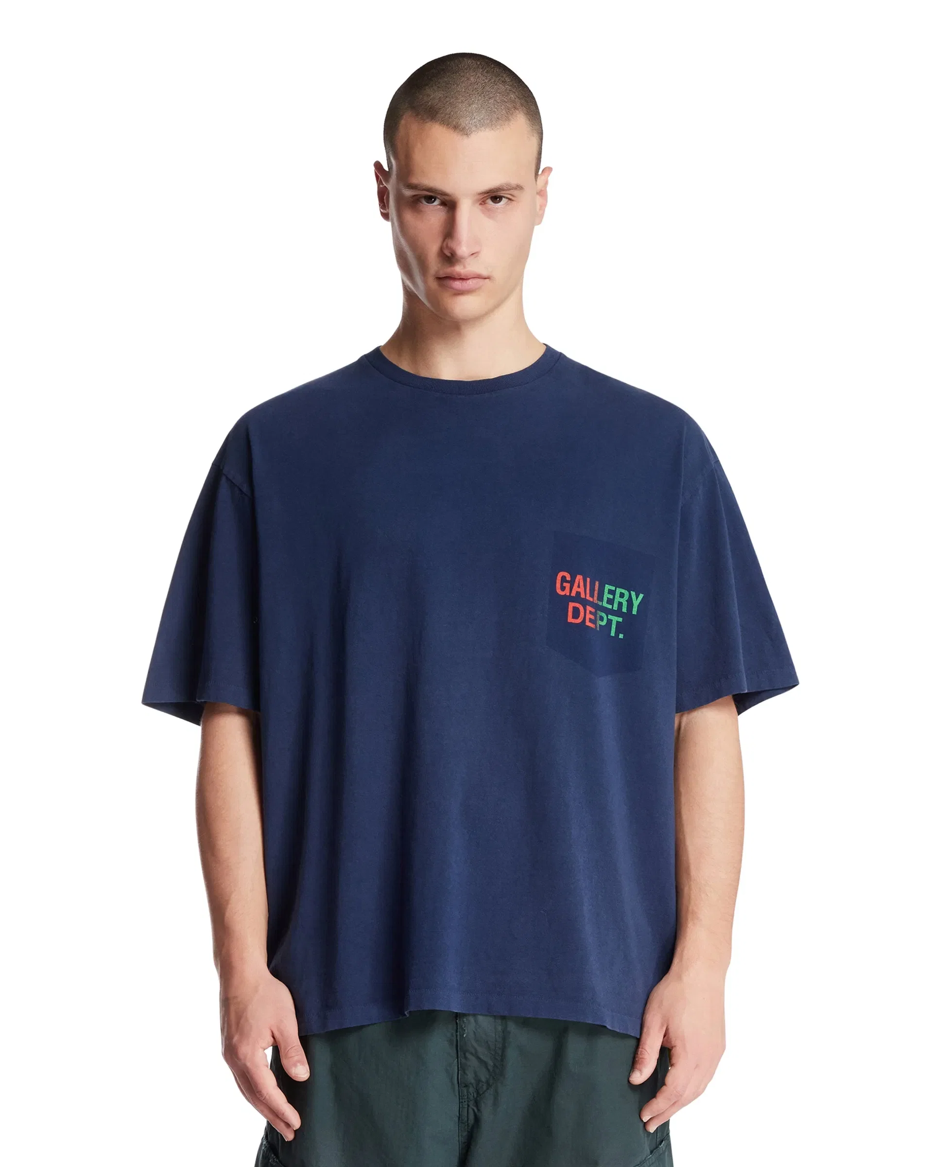 GALLERY DEPARTMENT T-Shirt Boardwalk Con Logo Blu