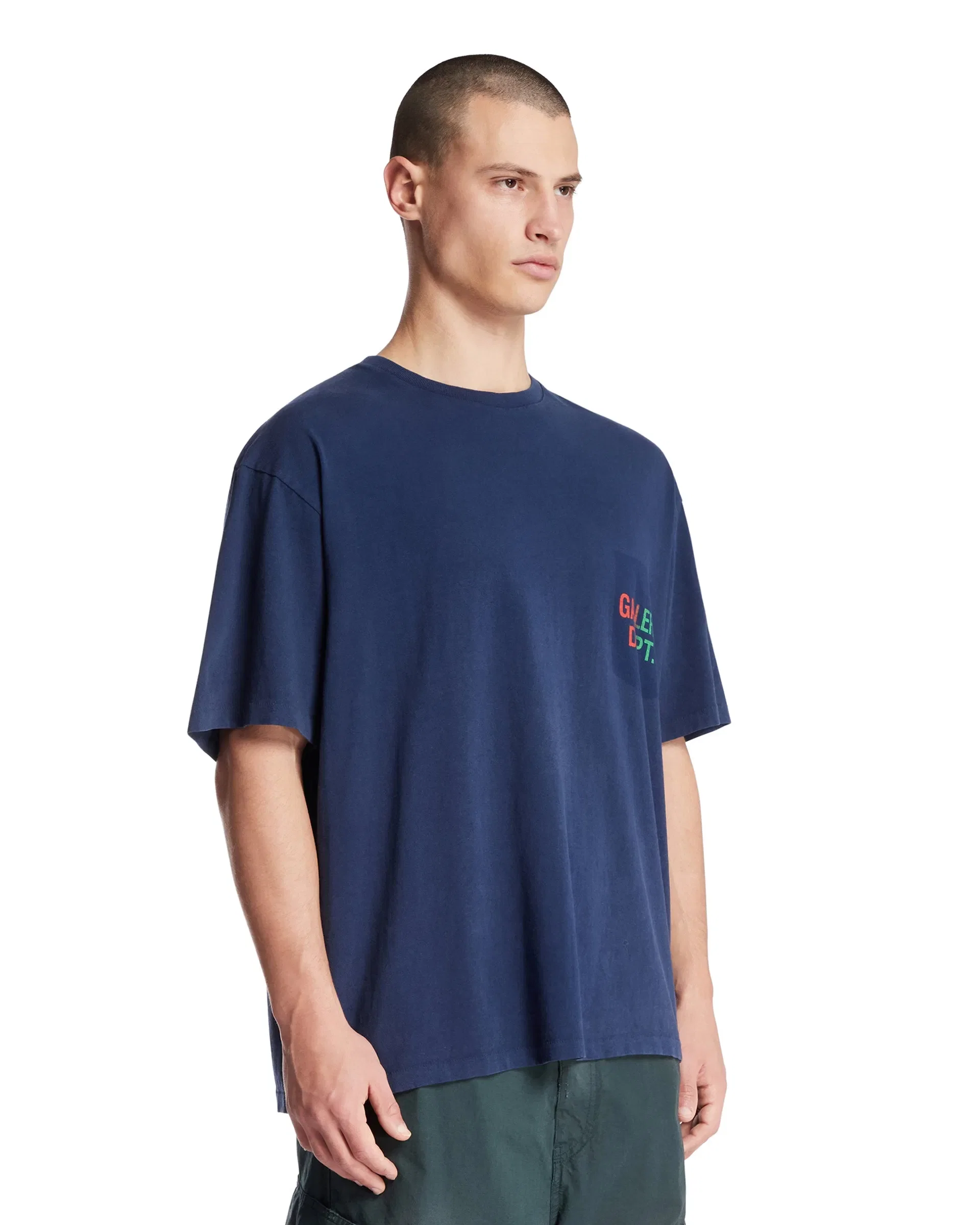 GALLERY DEPARTMENT T-Shirt Boardwalk Con Logo Blu