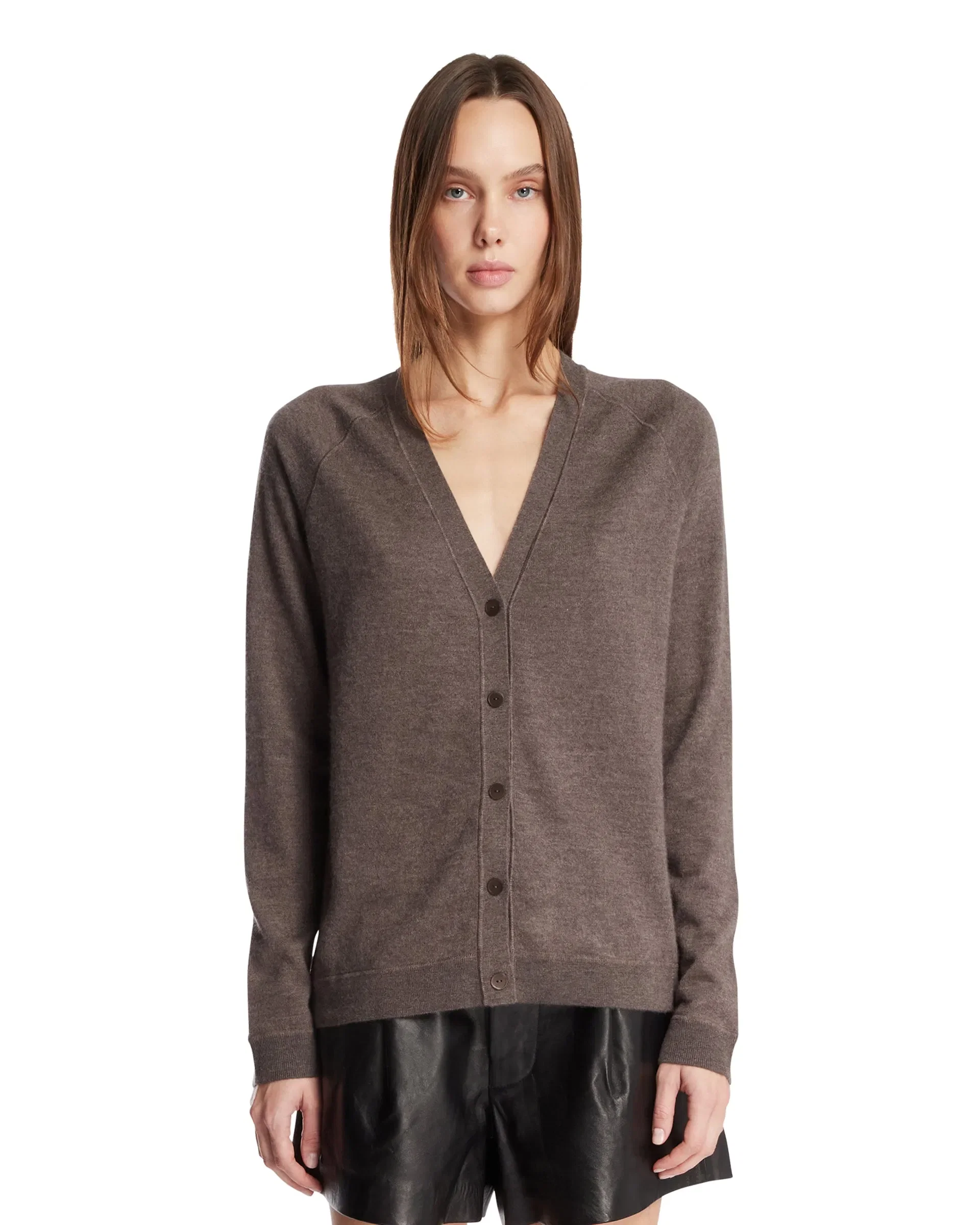 The Row Cardigan Liberty Marrone