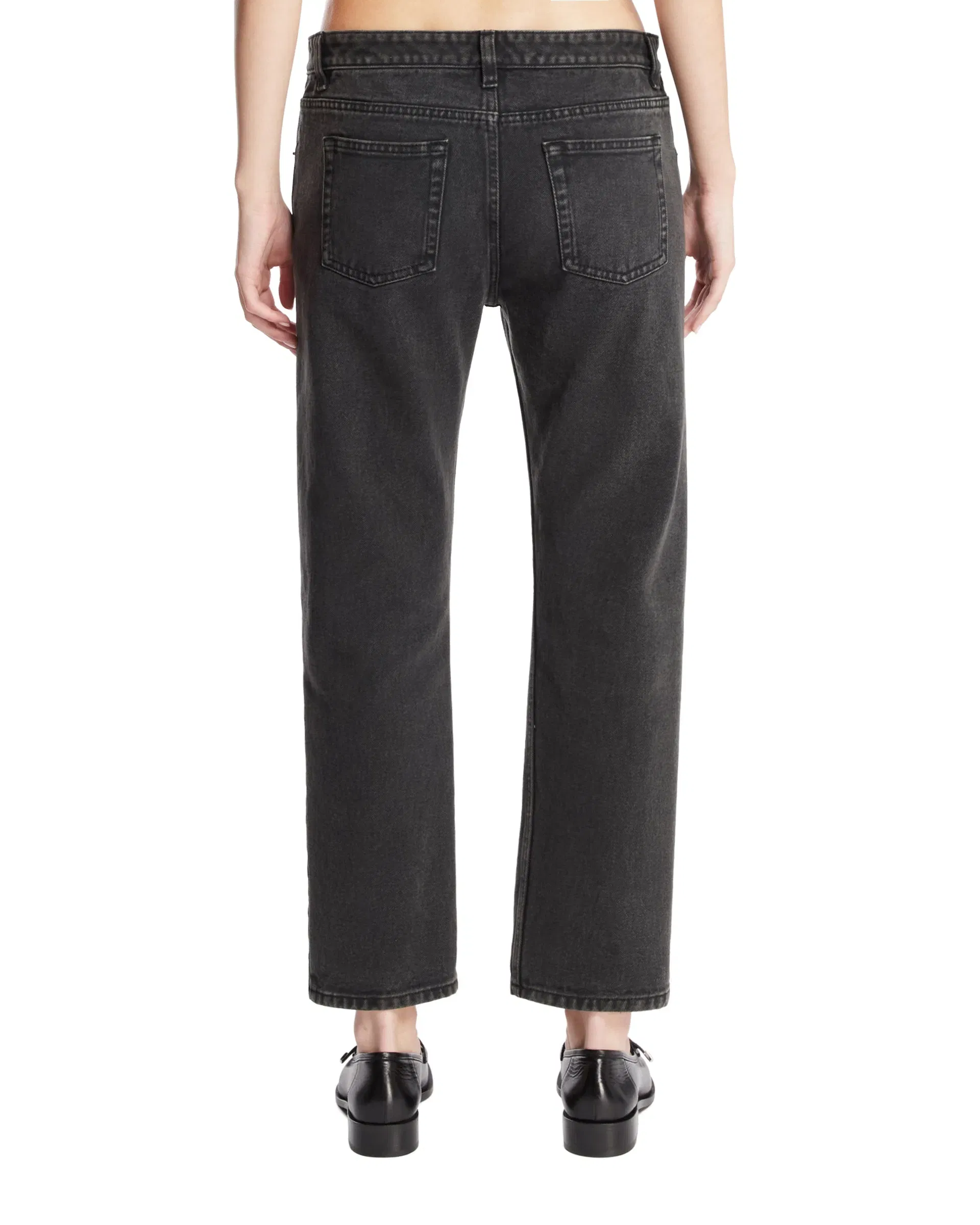 The Row Jeans in Cotone Riaco Neri