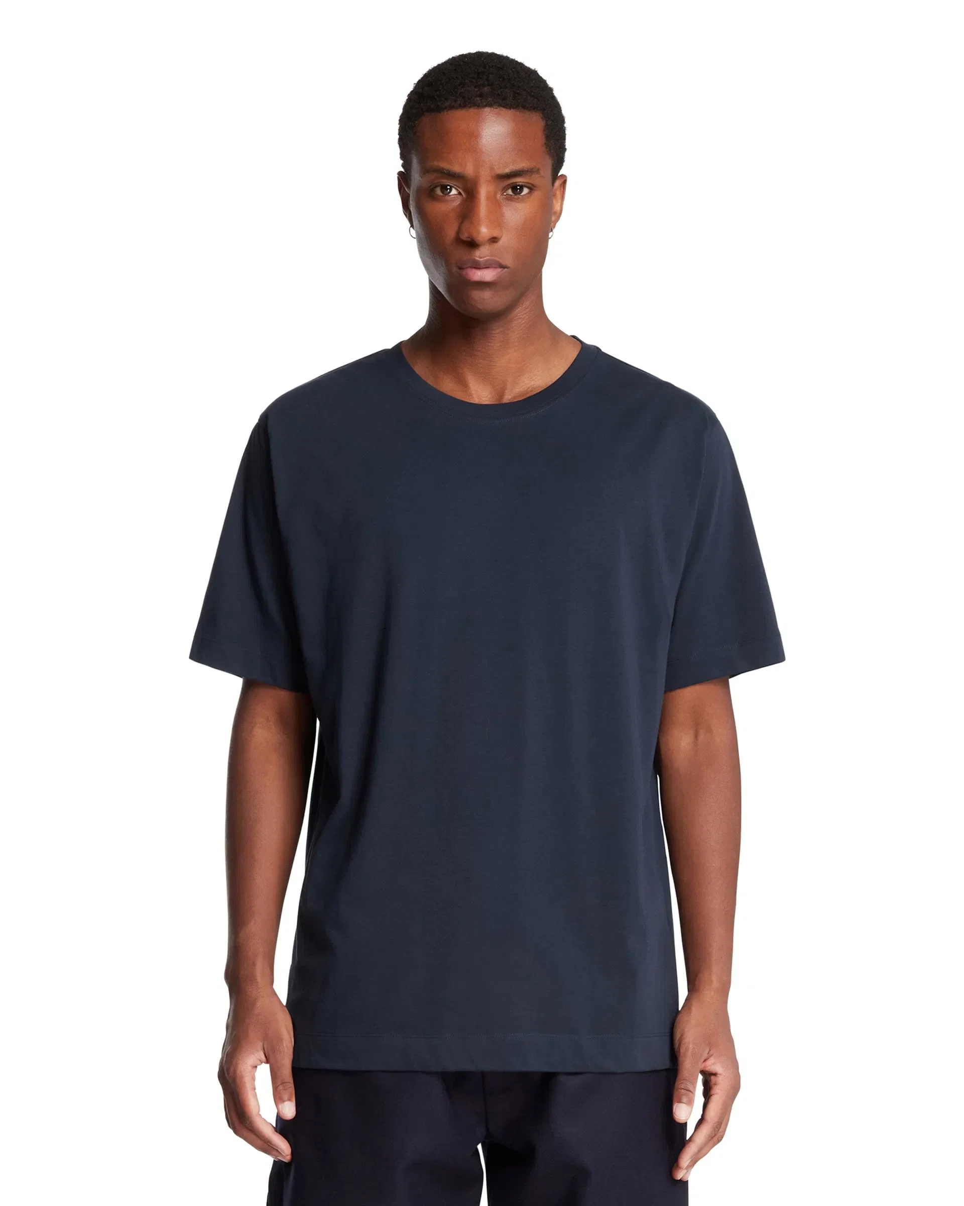 DRIES VAN NOTEN T-Shirt Girocollo Blu