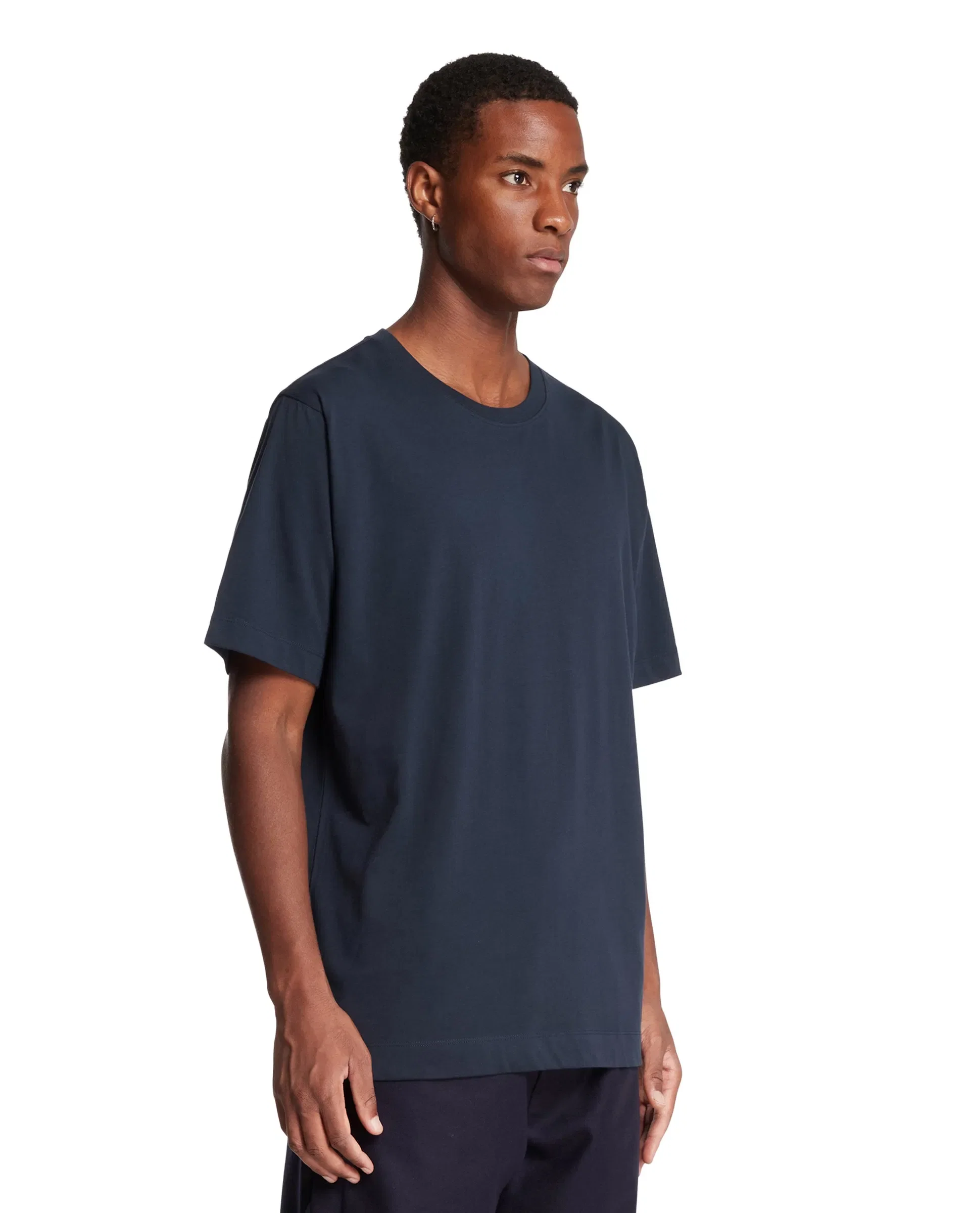 DRIES VAN NOTEN T-Shirt Girocollo Blu
