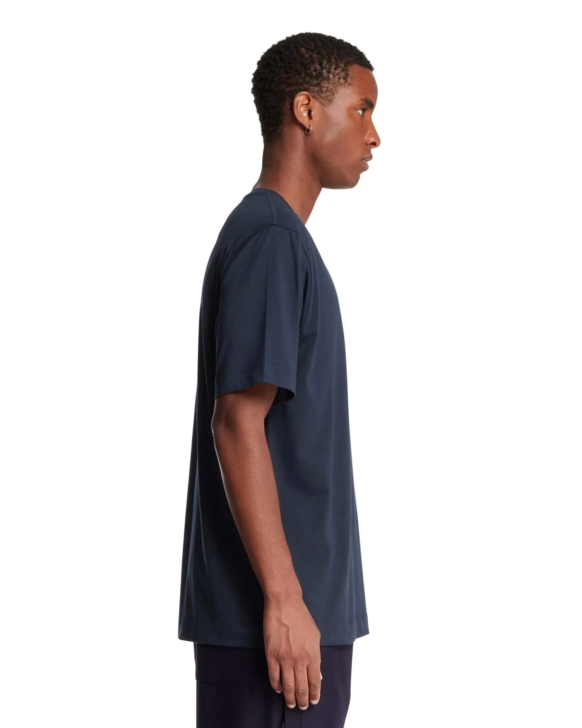 DRIES VAN NOTEN T-Shirt Girocollo Blu