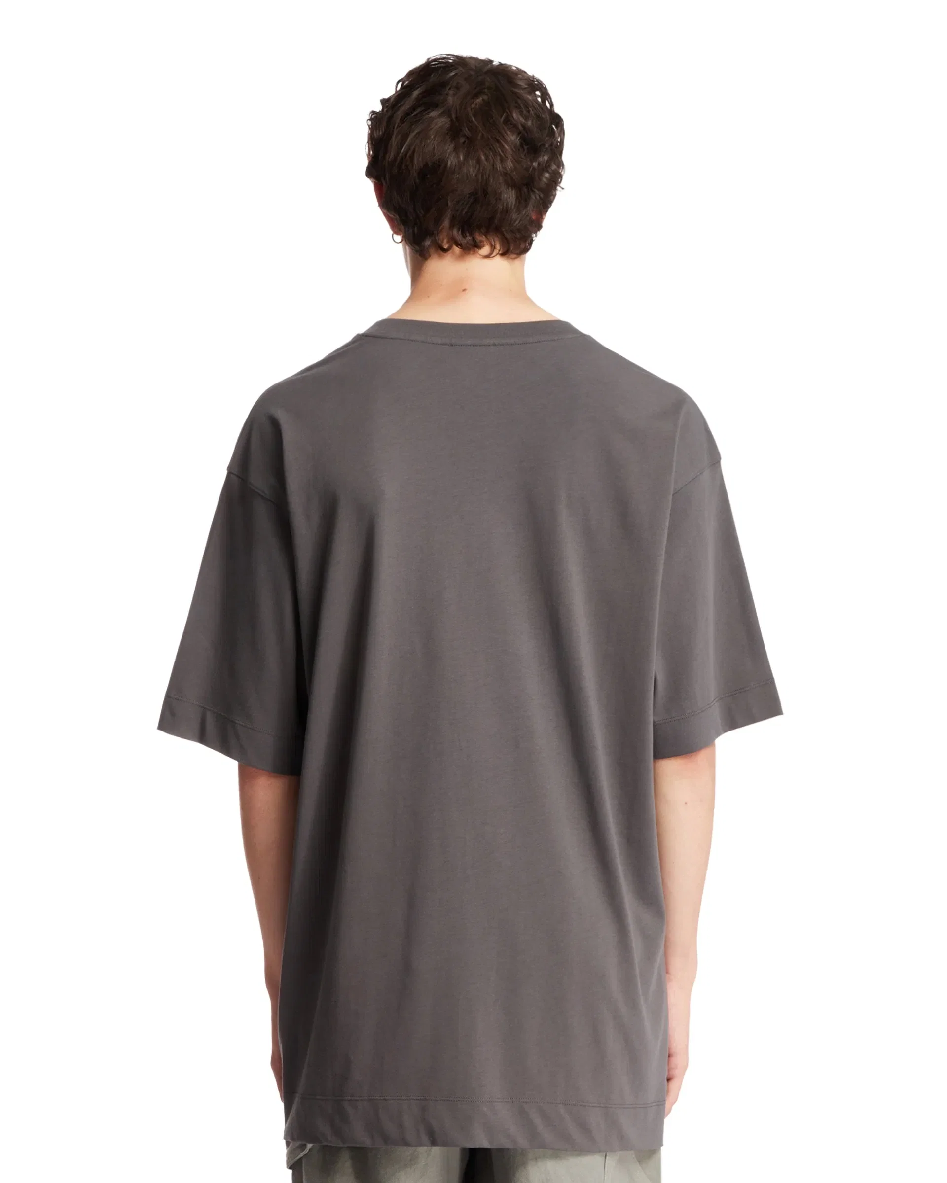DRIES VAN NOTEN T-Shirt Girocollo Grigia