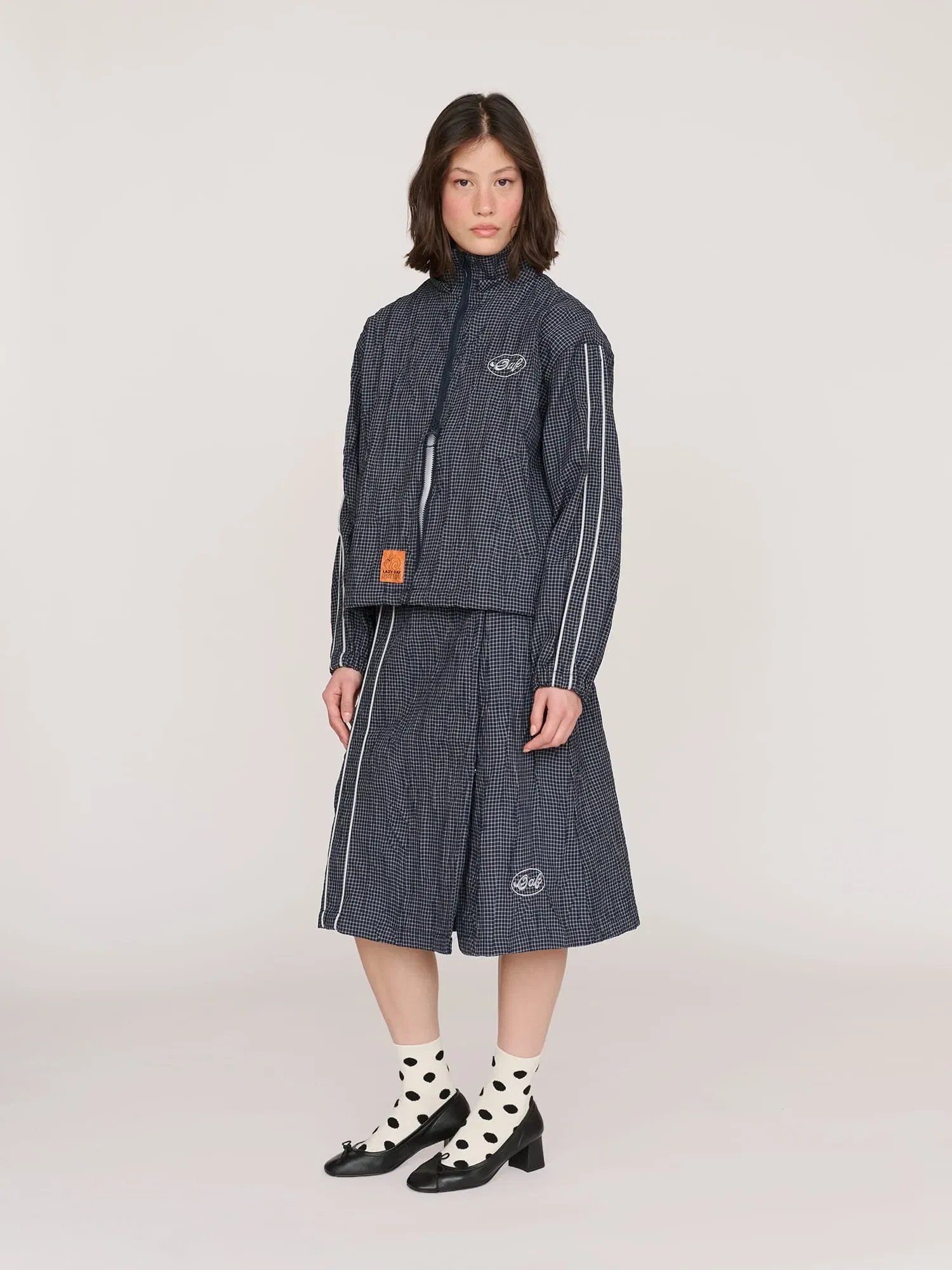 Racing Stripes Wrap Skirt