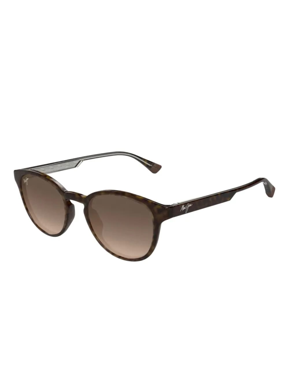 Hiehie round-frame tortoiseshell sunglasses