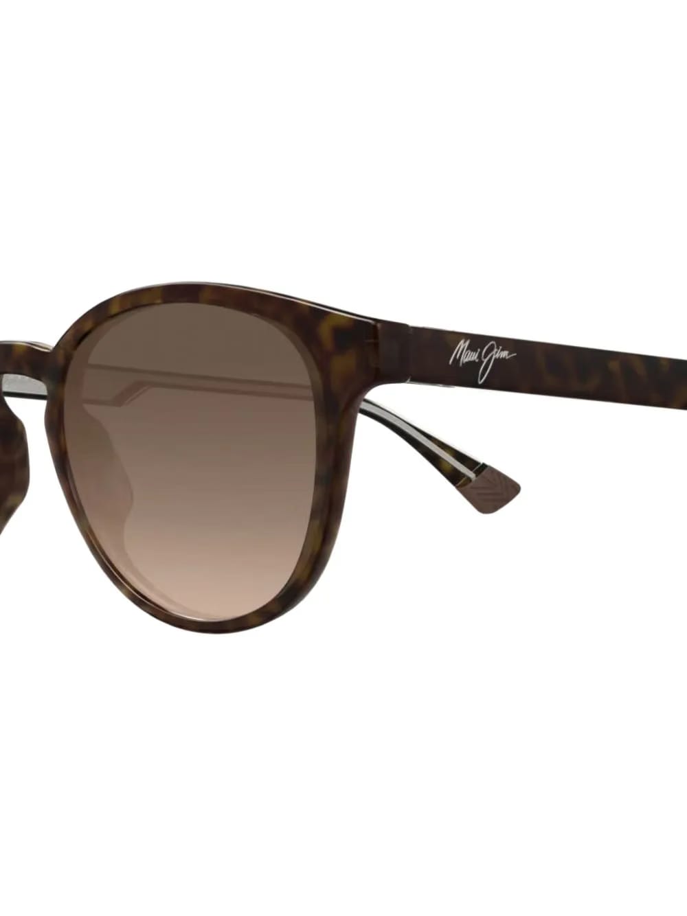 Hiehie round-frame tortoiseshell sunglasses