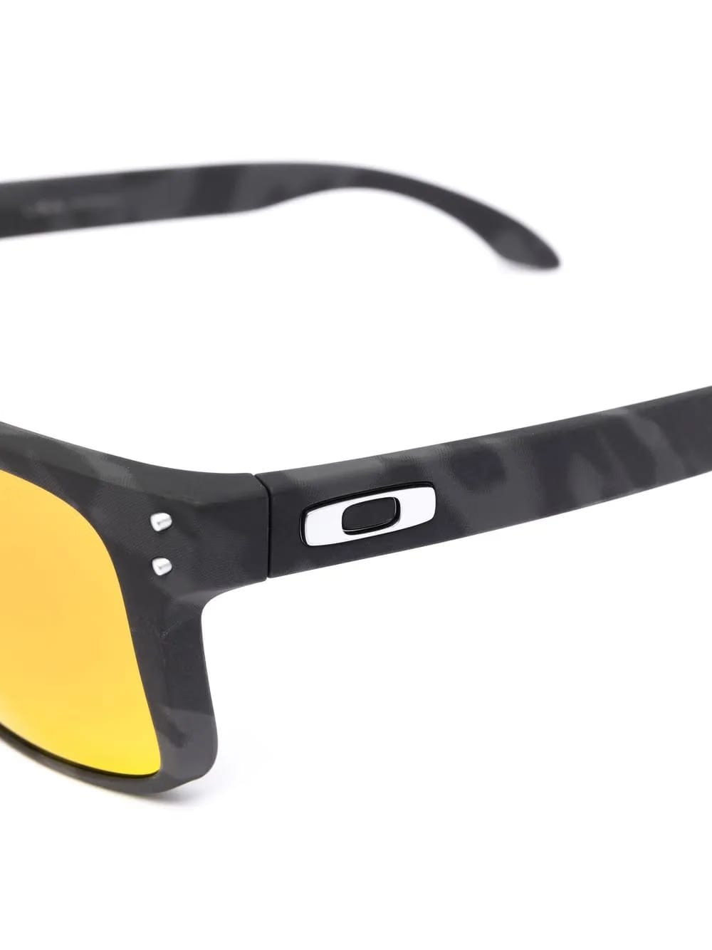 mirrored wayfarer-frame sunglasses