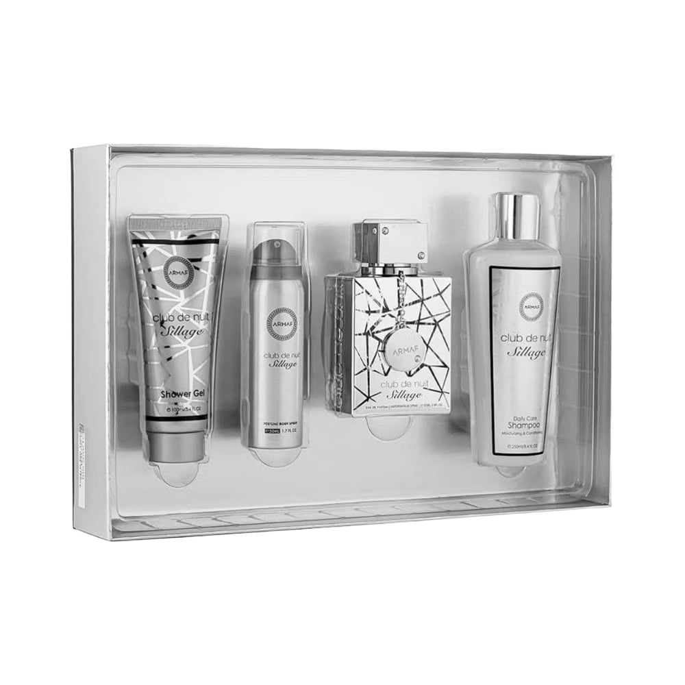 Armaf Club de Nuit Sillage 4 Piece 105ml Eau de Parfum