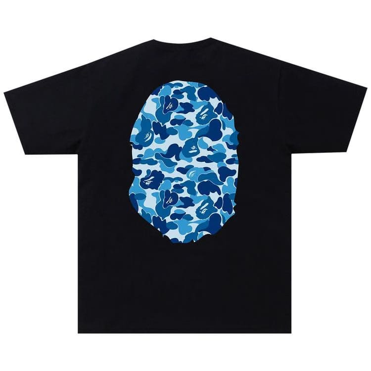 BAPE ABC Camo Big Ape Head T-Shirt Black/Blue