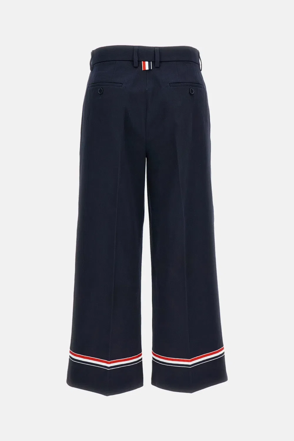 Thom Browne PANTALONI CHINO IN GABARDINE DI COTONE