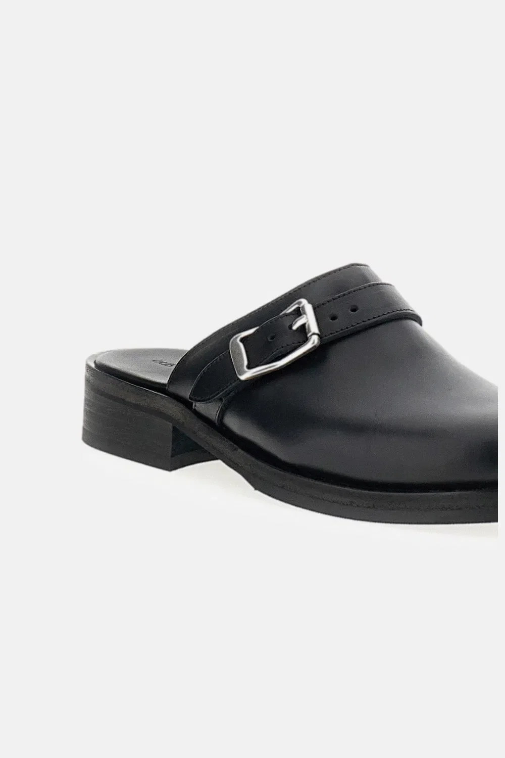 OUR LEGACY SABOT IN PELLE CAMION MULE