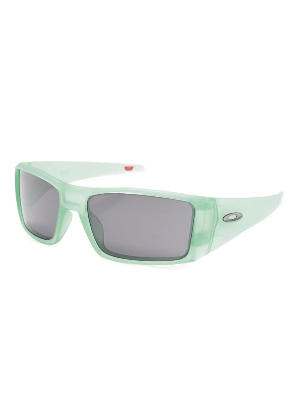 Heliostat matte translucent rectangle sunglasses