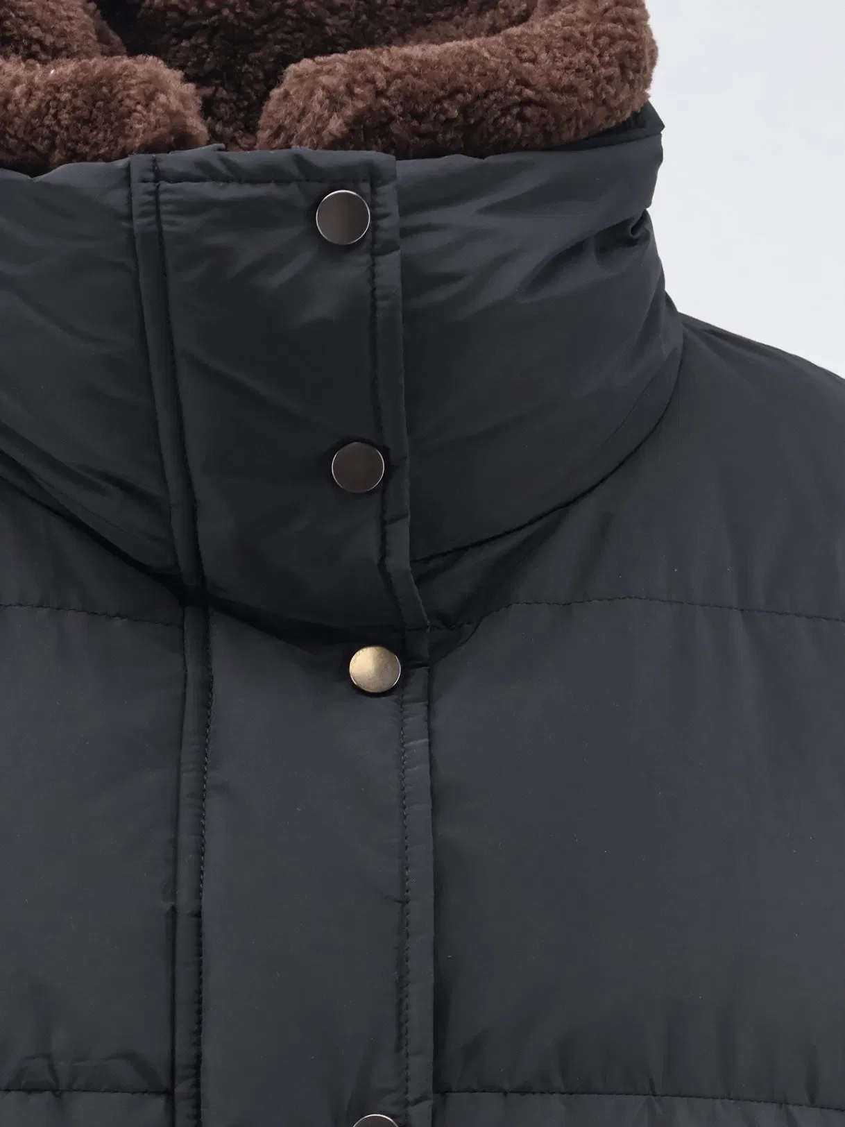 Brunello Cucinelli Down Jacket with Shearling collar