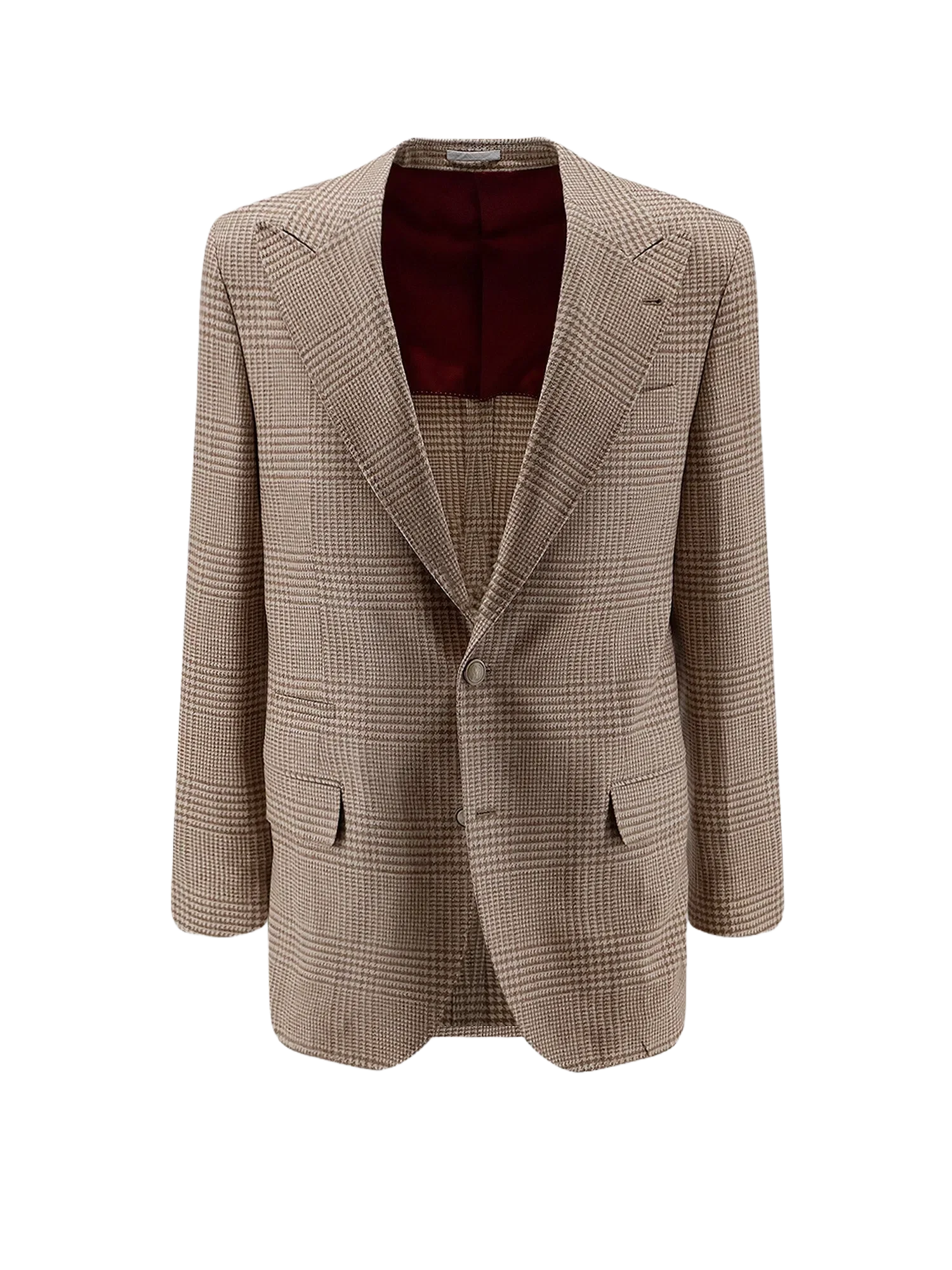 Brunello Cucinelli Single-breasted wool and cashmere blazer