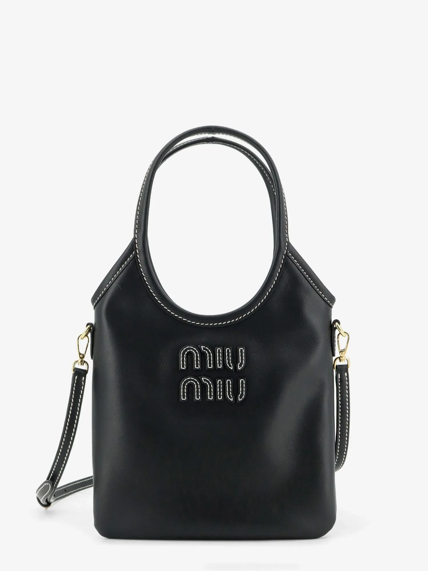 Miu Miu Ivy leather crossbody bag