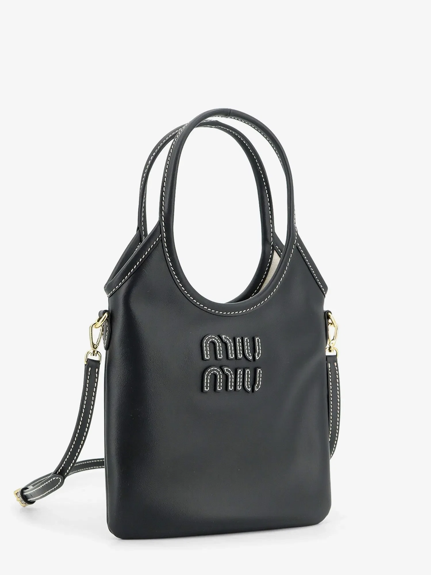 Miu Miu Ivy leather crossbody bag