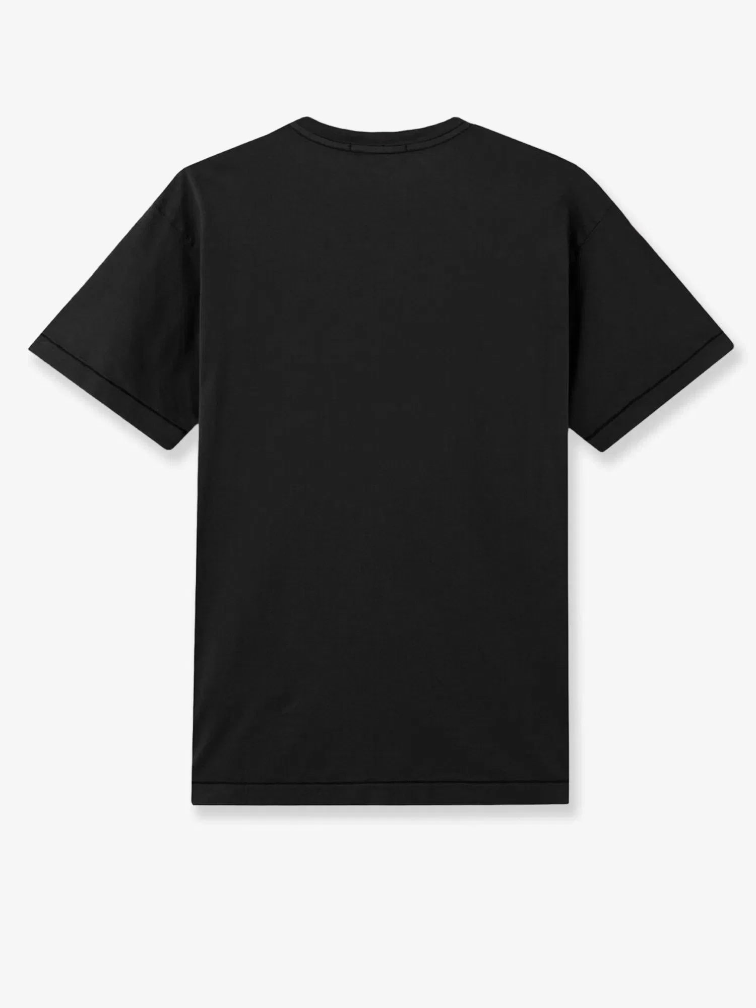 Stone Island Cotton T-shirt with front logo patch