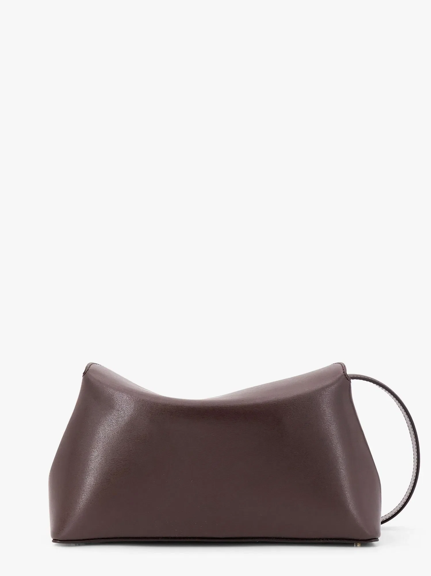 TOTEME T-Lock clutch leather crossbody bag