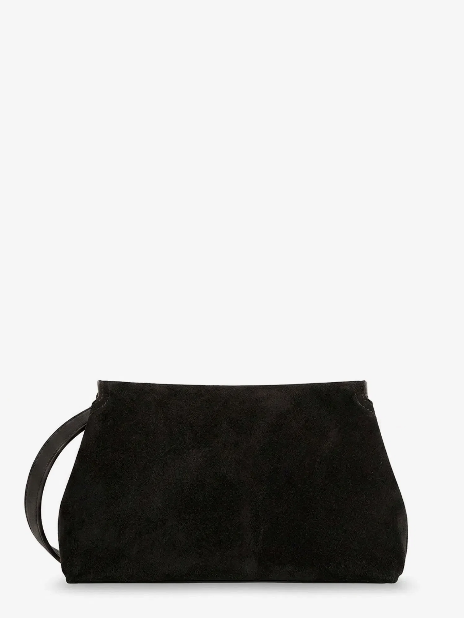 TOTEME T-Lock suede handbag