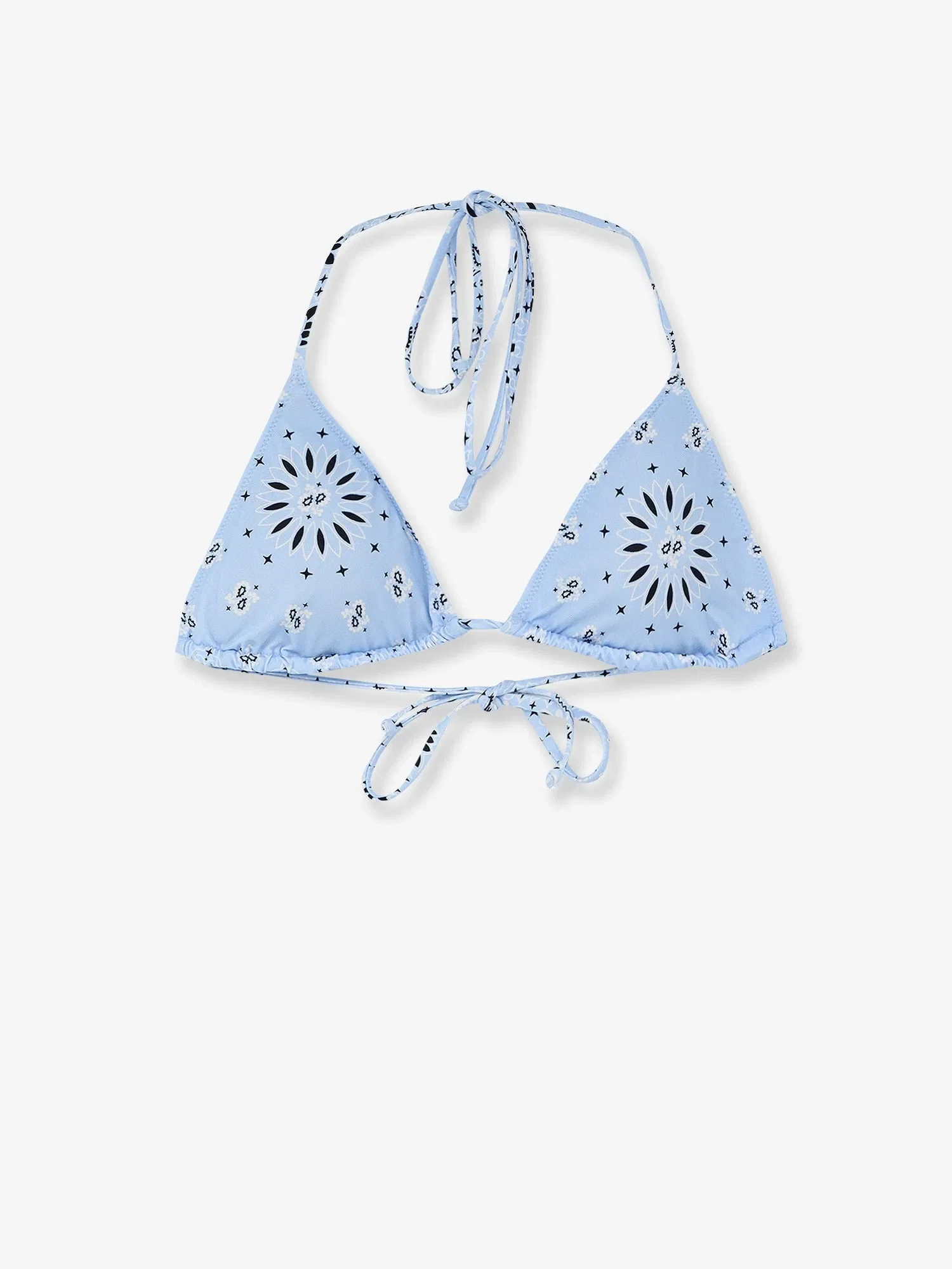 MC2 Saint Barth Leah Bikini Top with Bandana Round print