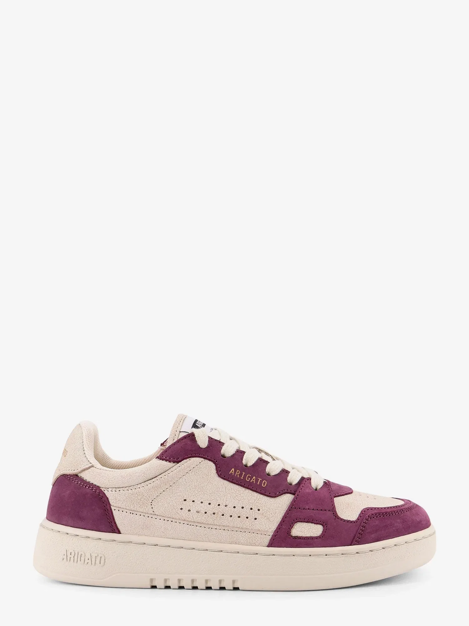 Axel Arigato Dice Lo low-top suede and leather sneakers