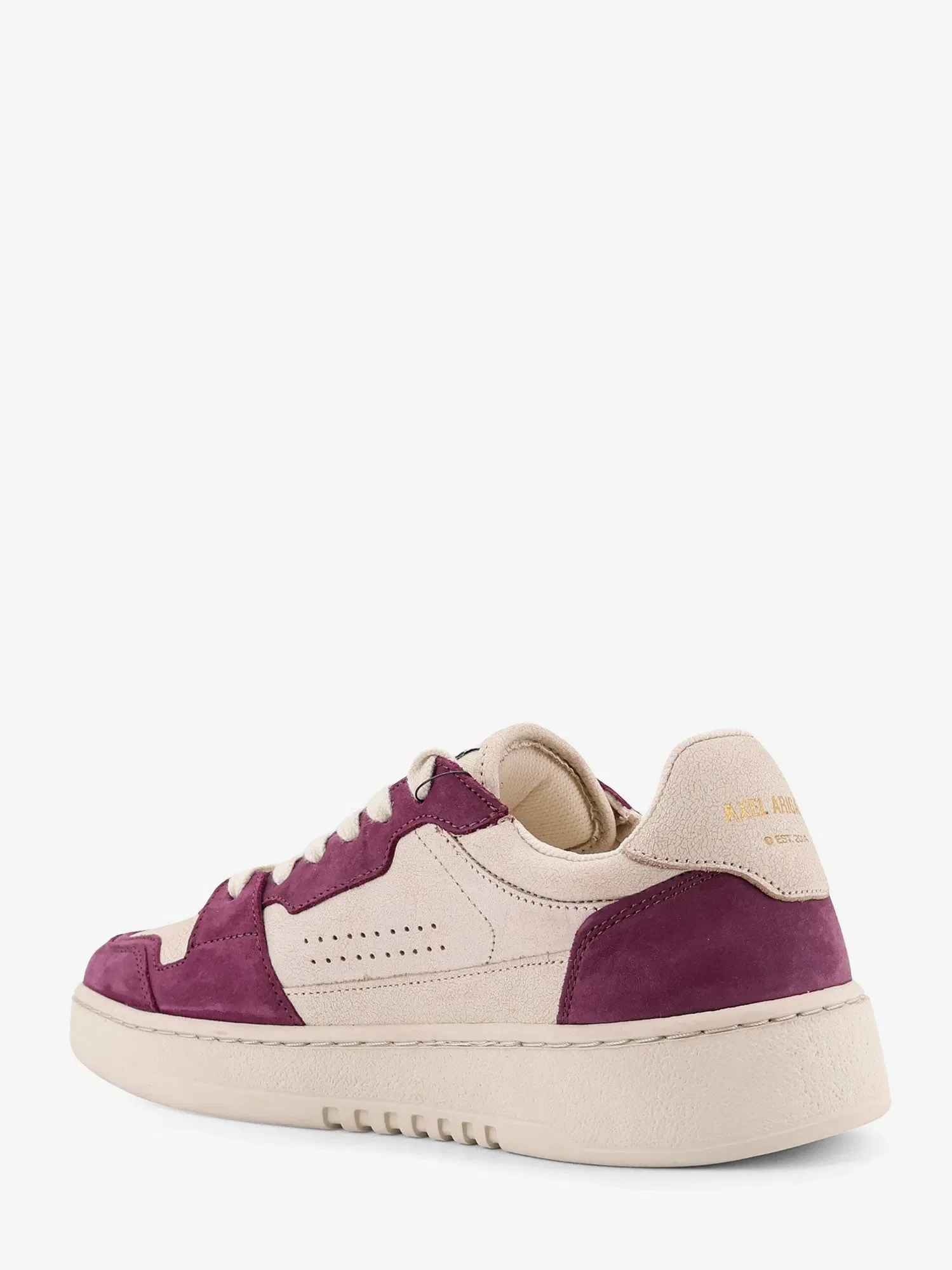 Axel Arigato Dice Lo low-top suede and leather sneakers