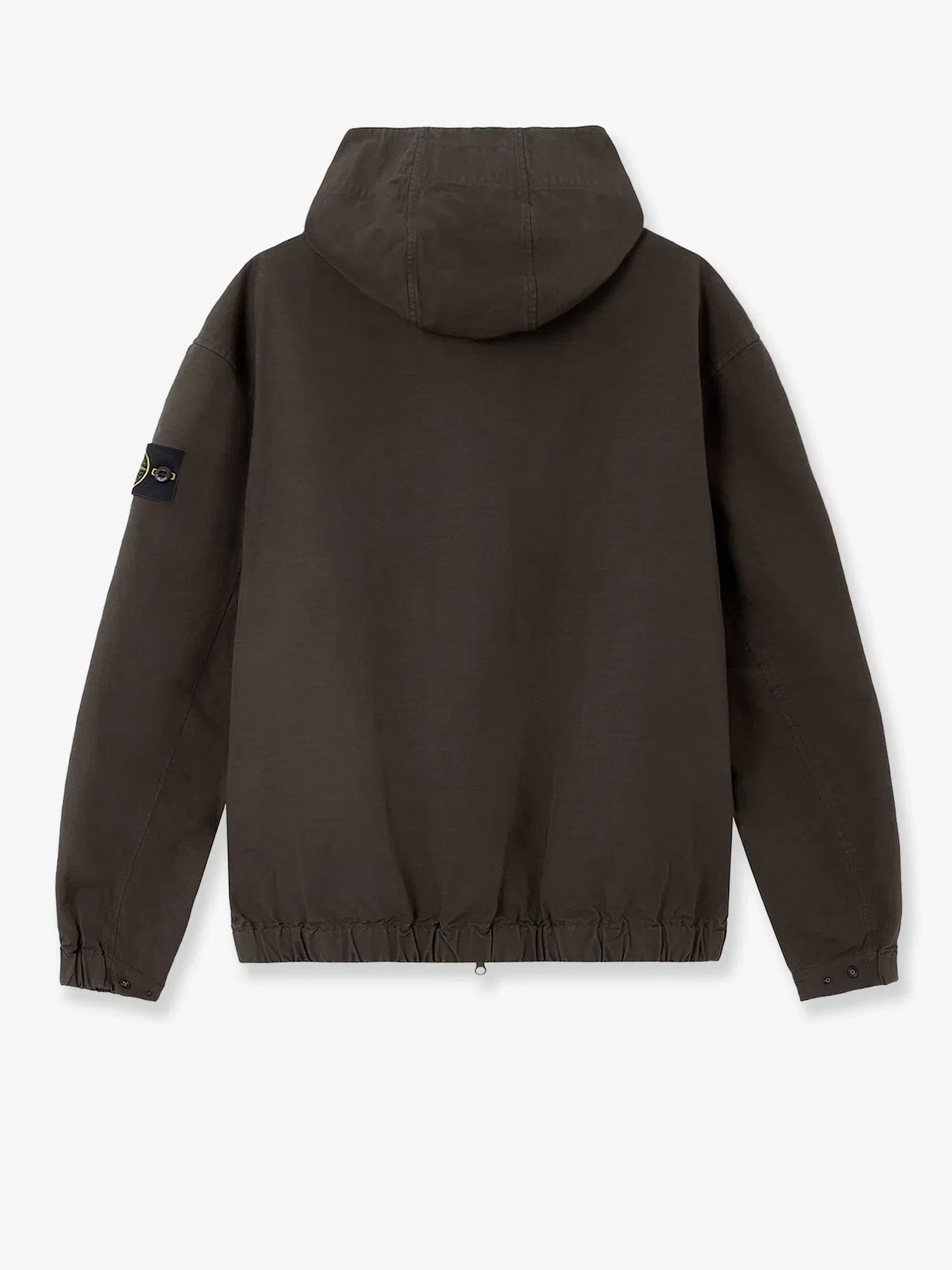 Stone Island Hooded organic cotton jacket
