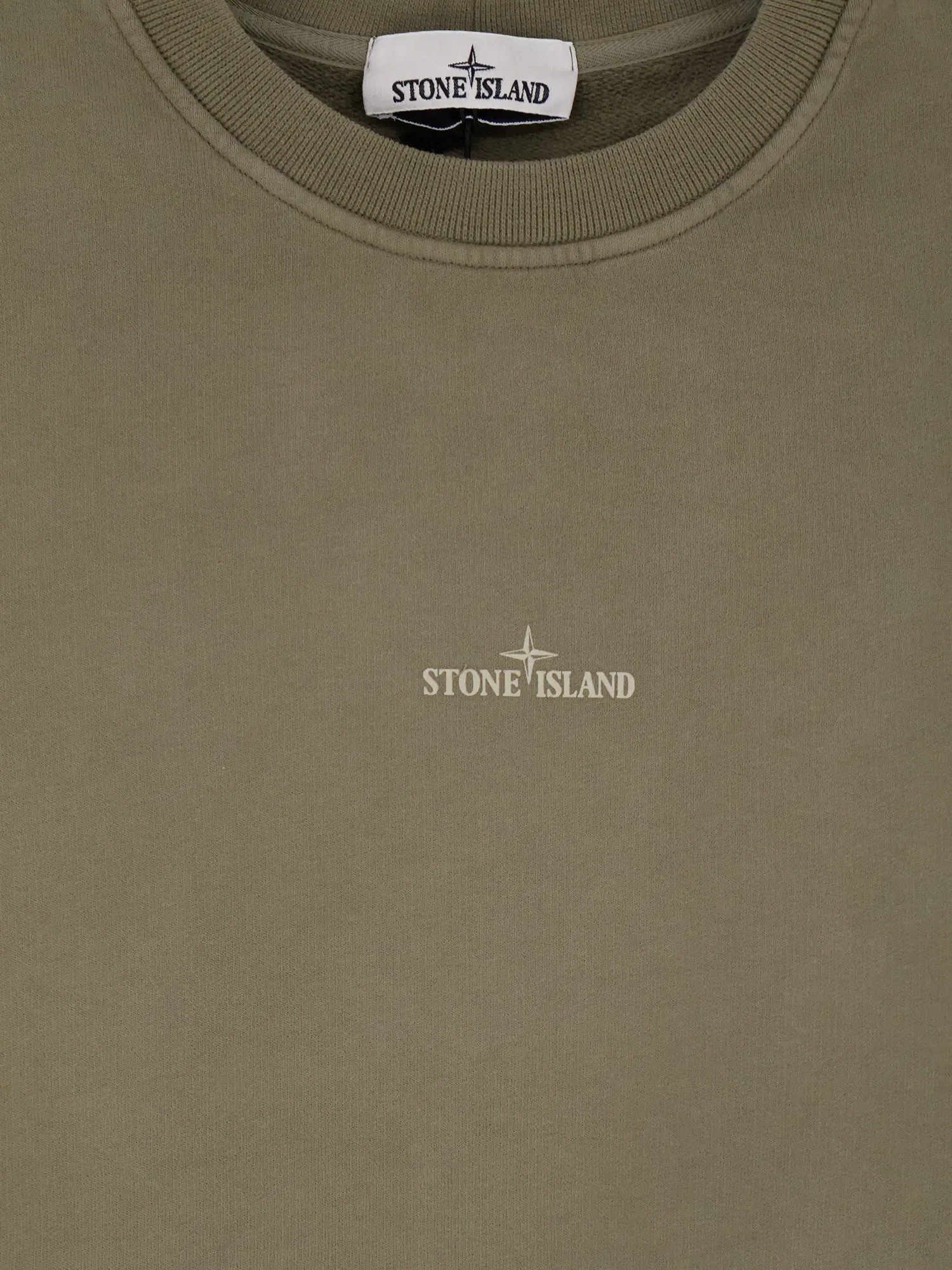 Stone Island Organic cotton sweatshirt with Logo print