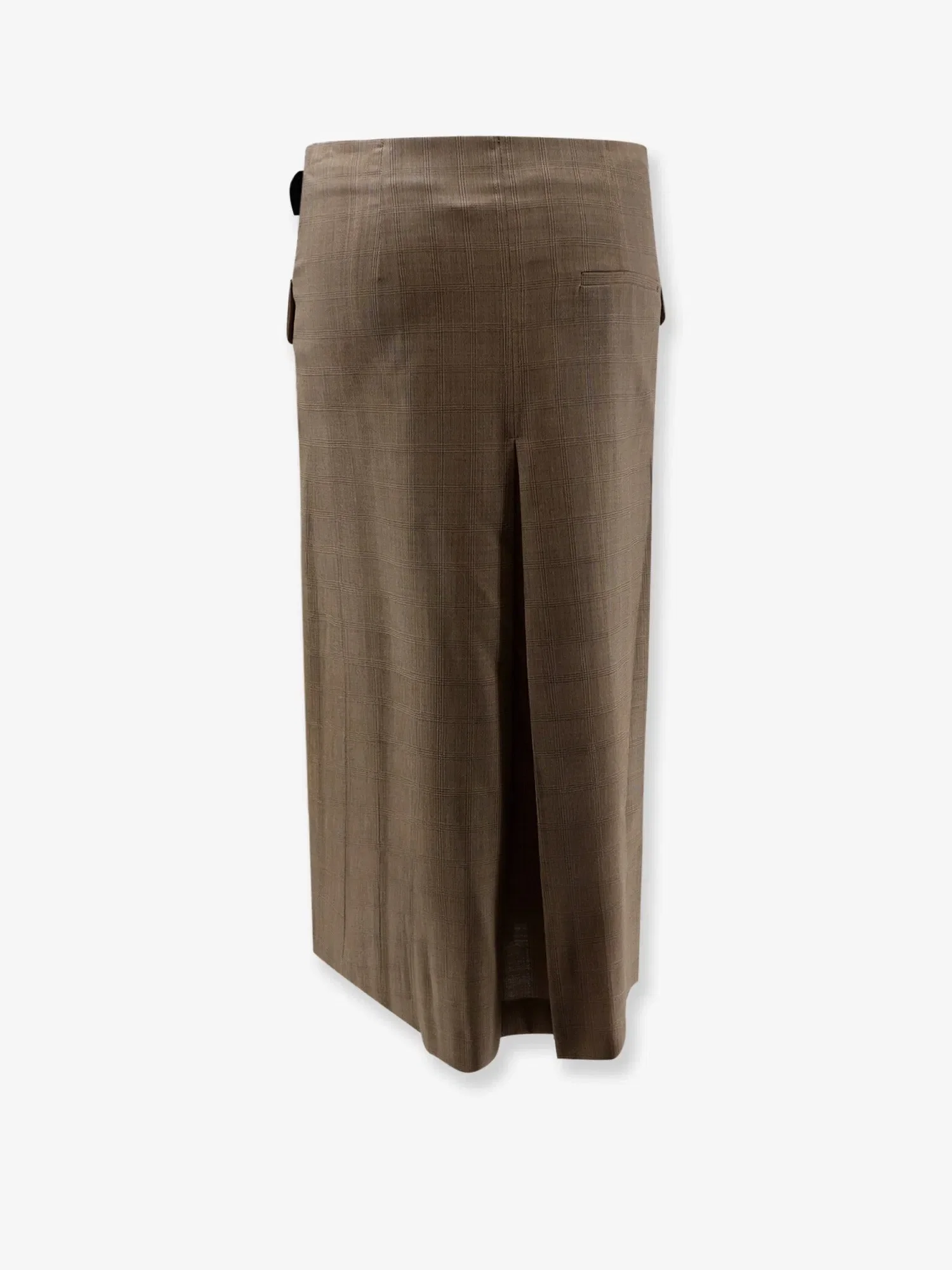 Semicouture Wool skirt with belt