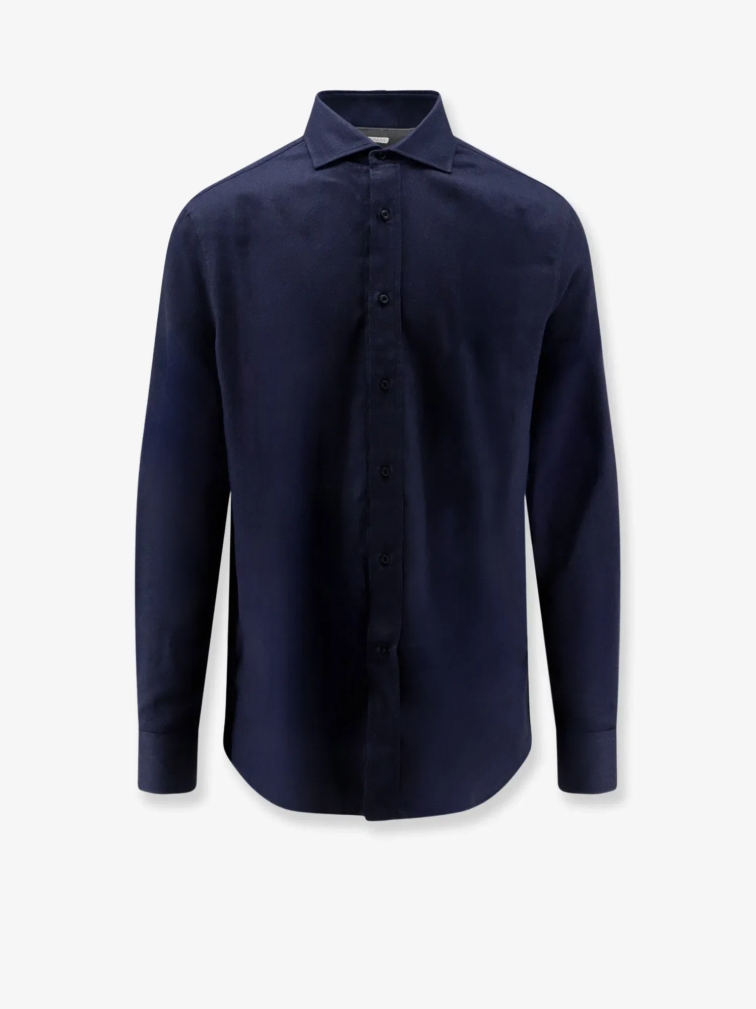 Brunello Cucinelli Cotton and lyocell shirt