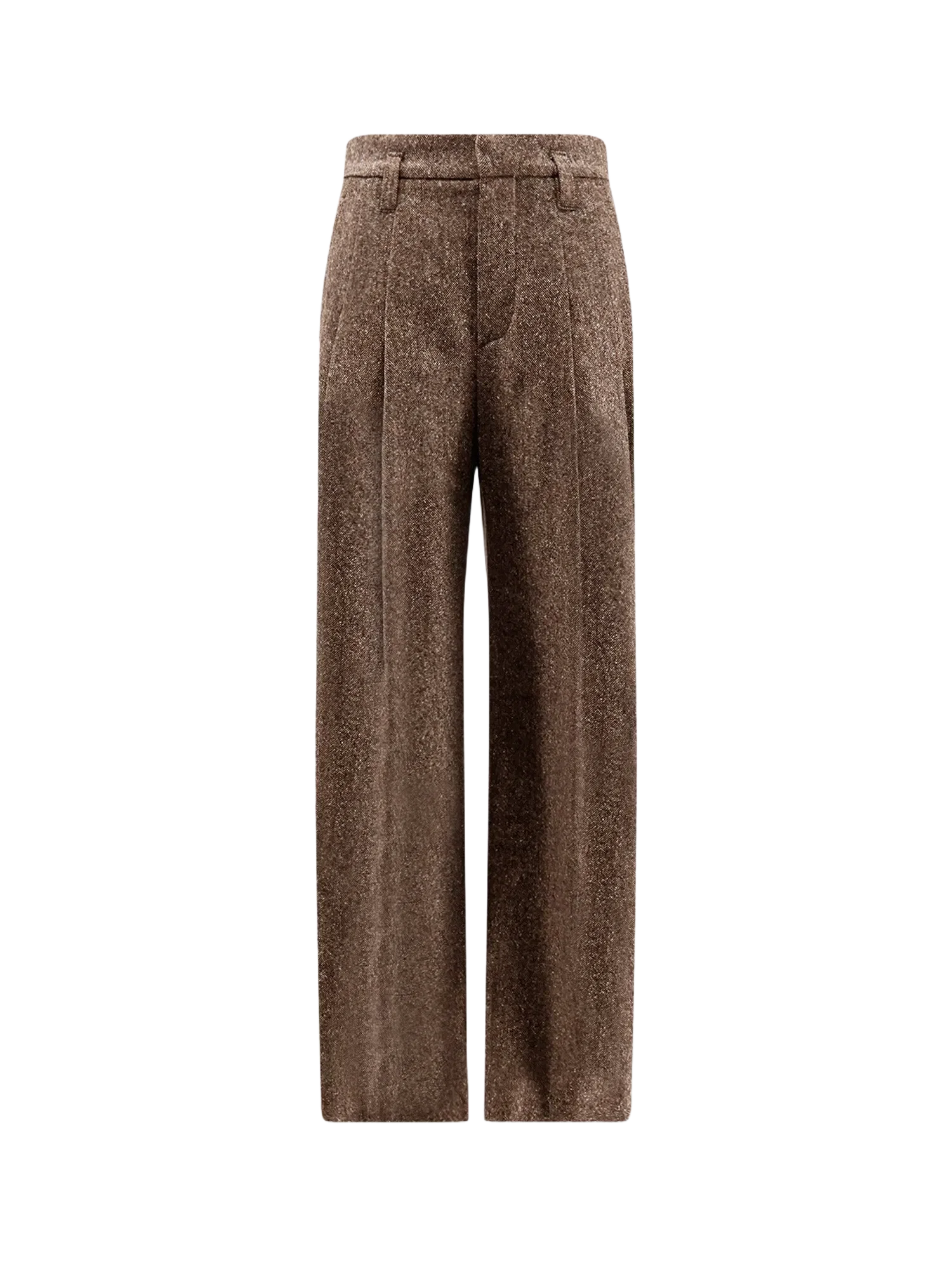 Brunello Cucinelli Mélange wool blend trousers