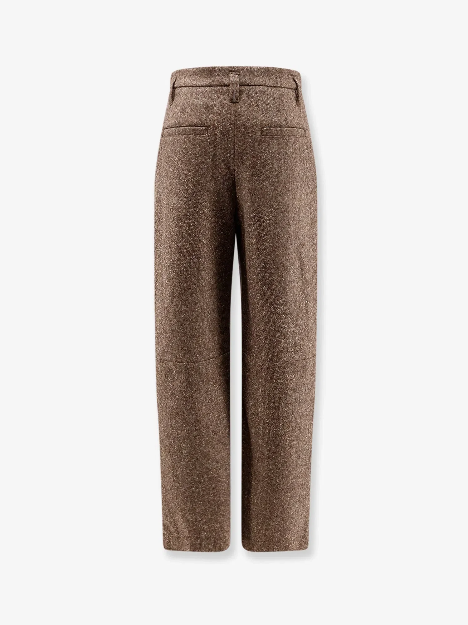 Brunello Cucinelli Mélange wool blend trousers