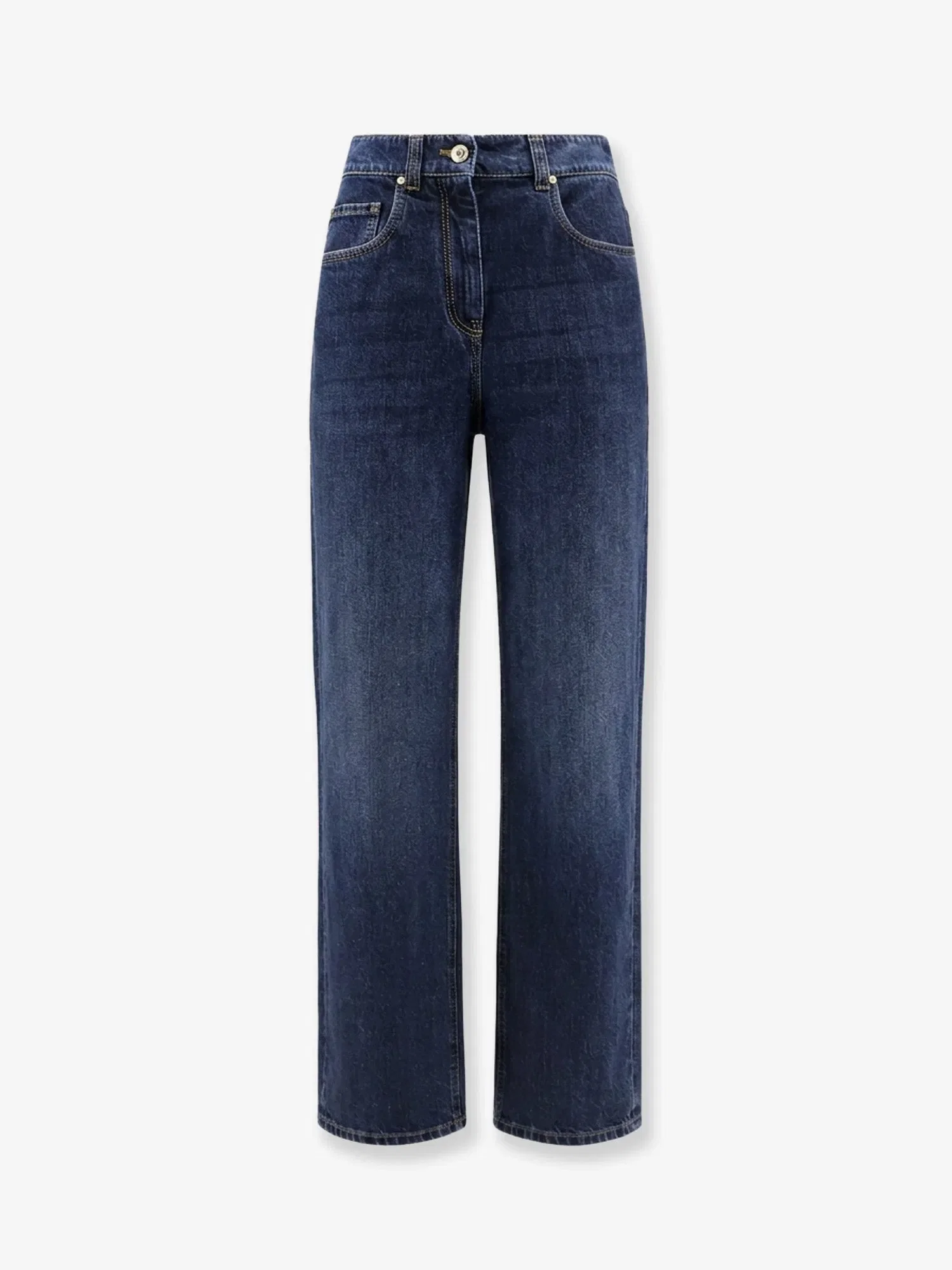 Brunello Cucinelli The Wide Barrel -Full Lenght Jeans