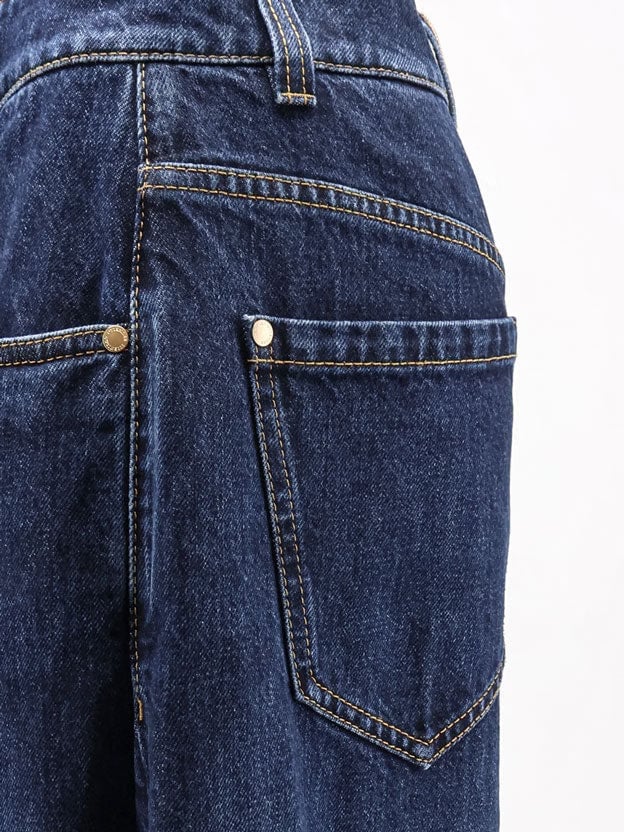 Brunello Cucinelli The Wide Barrel -Full Lenght Jeans