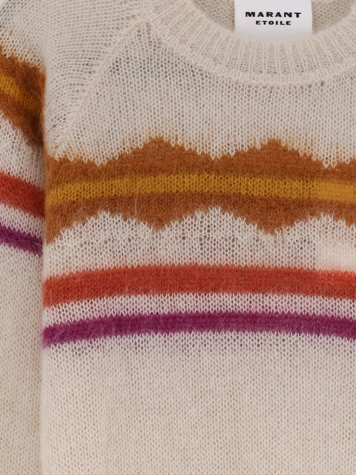 MARANT ÉTOILE Monette mohair and cashmere blend sweater