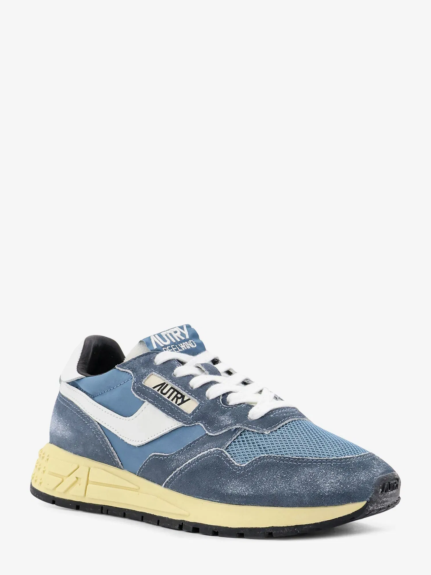 Autry Reelwind Low mesh and suede sneakers