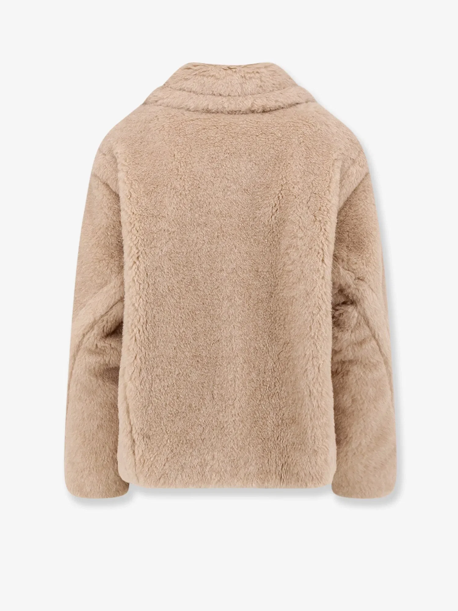Max Mara Mxmtritone alpaca, virgin wool and silk jacket