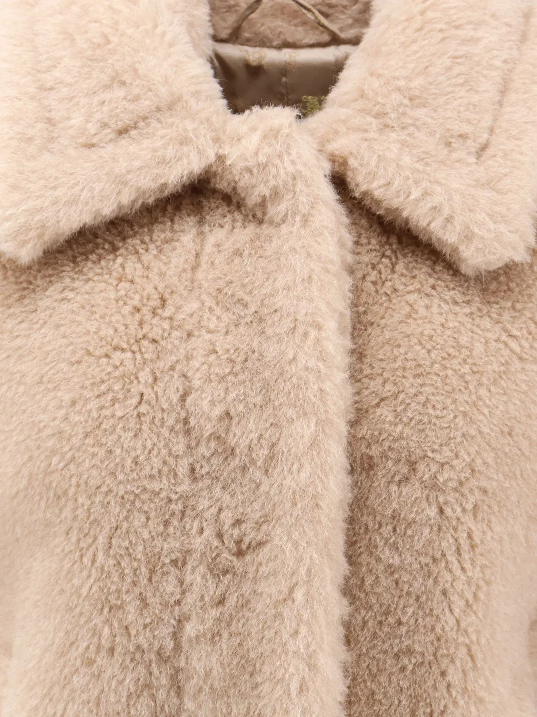 Max Mara Mxmtritone alpaca, virgin wool and silk jacket