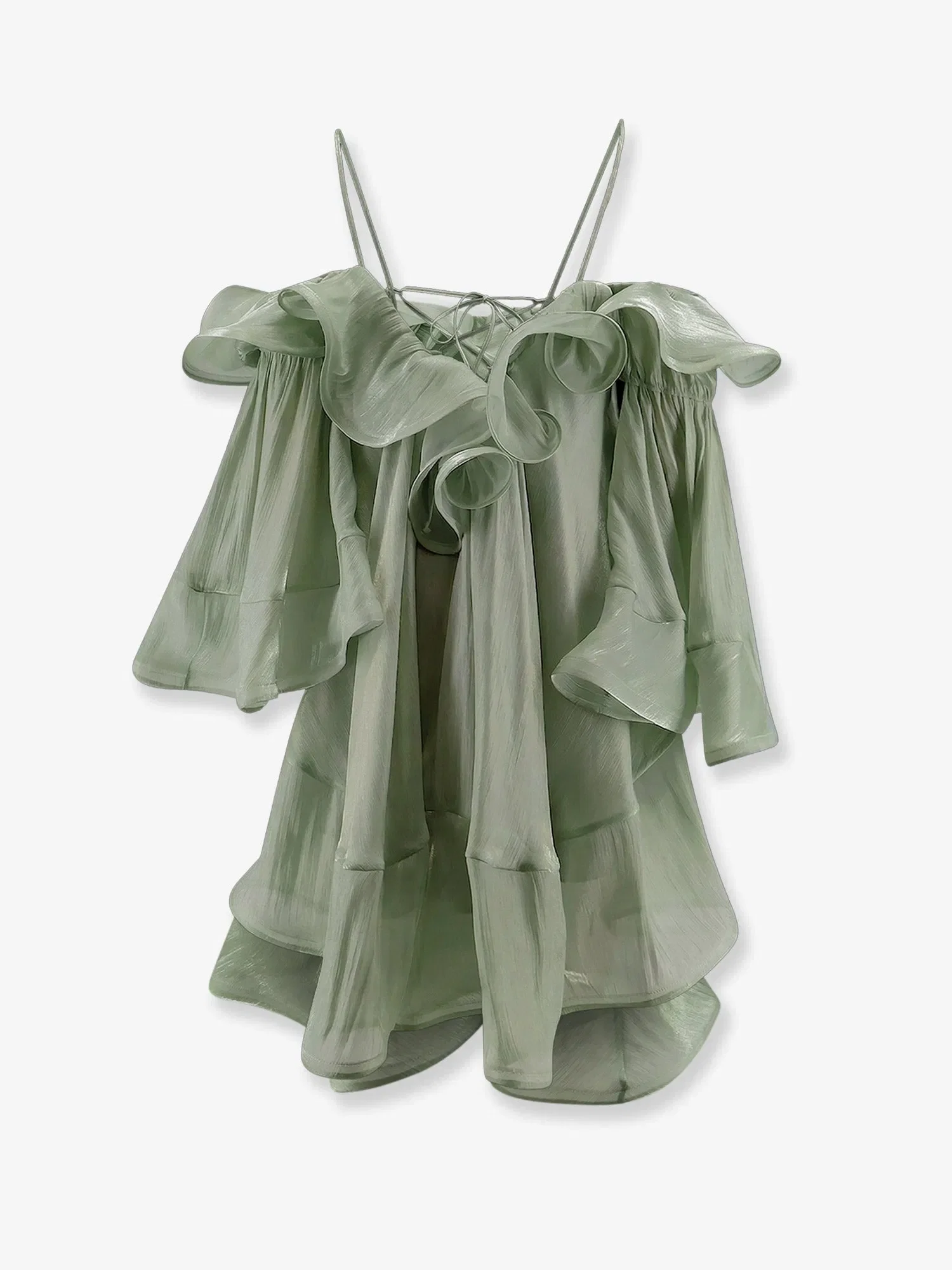 ACTUALEE Dress with rouches