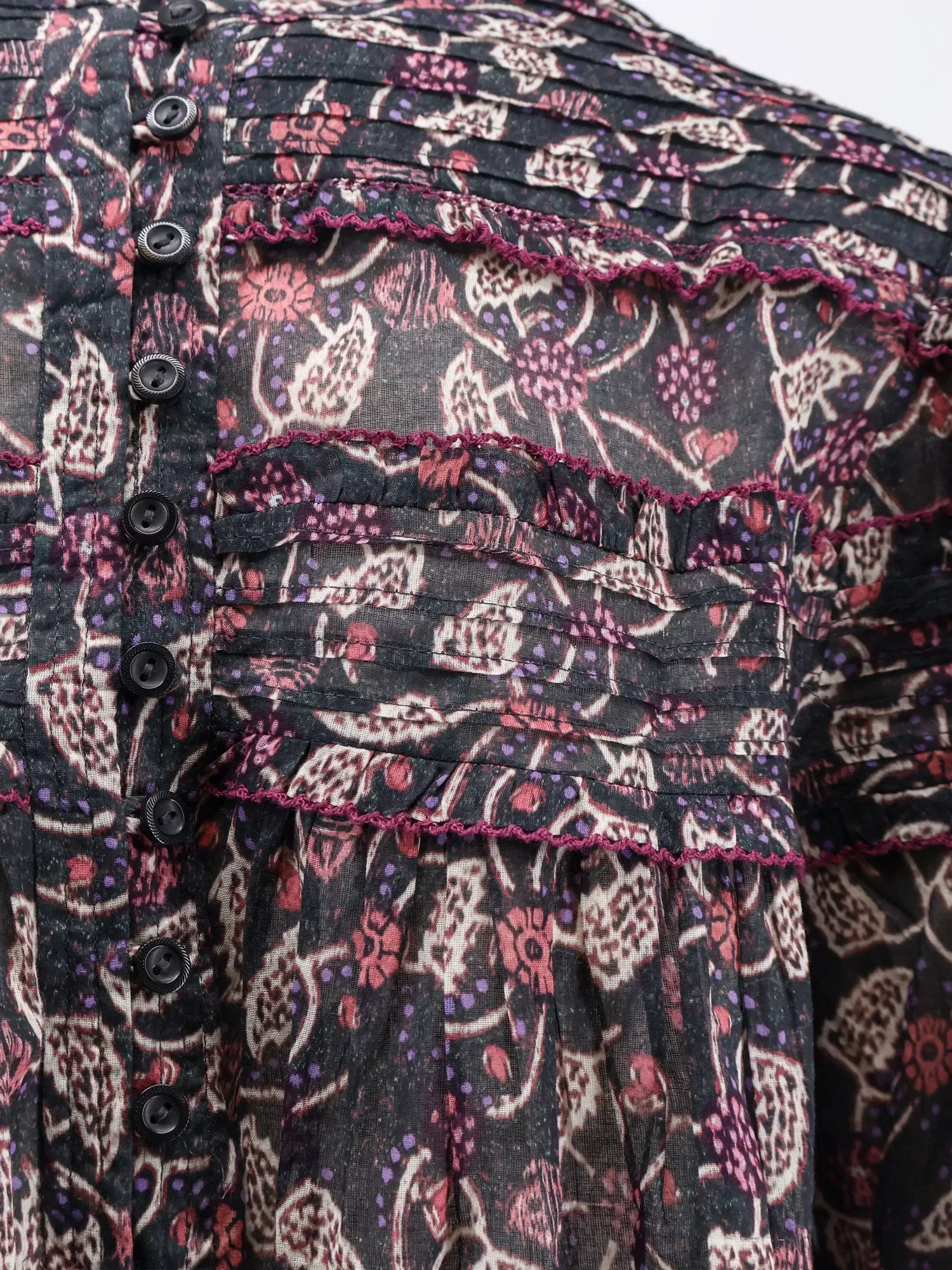 MARANT ÉTOILE Doane printed cotton shirt